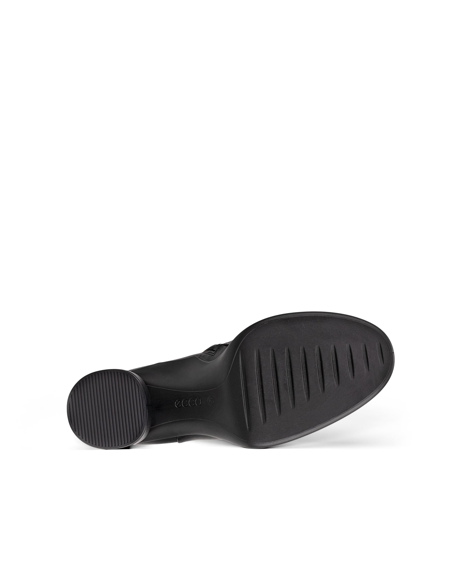 Dámské kožená kotníčková obuv ECCO® Sculpted LX 55 - Černá - Sole