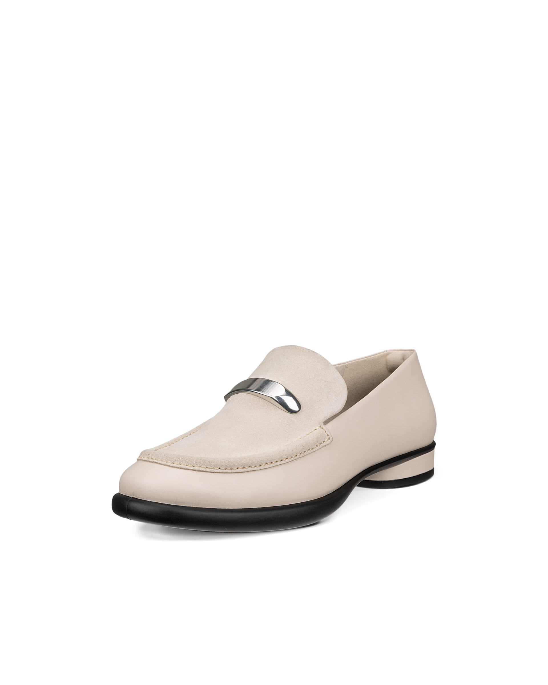 Women's ECCO® Sculpted LX Leather Loafer - Beige - Main