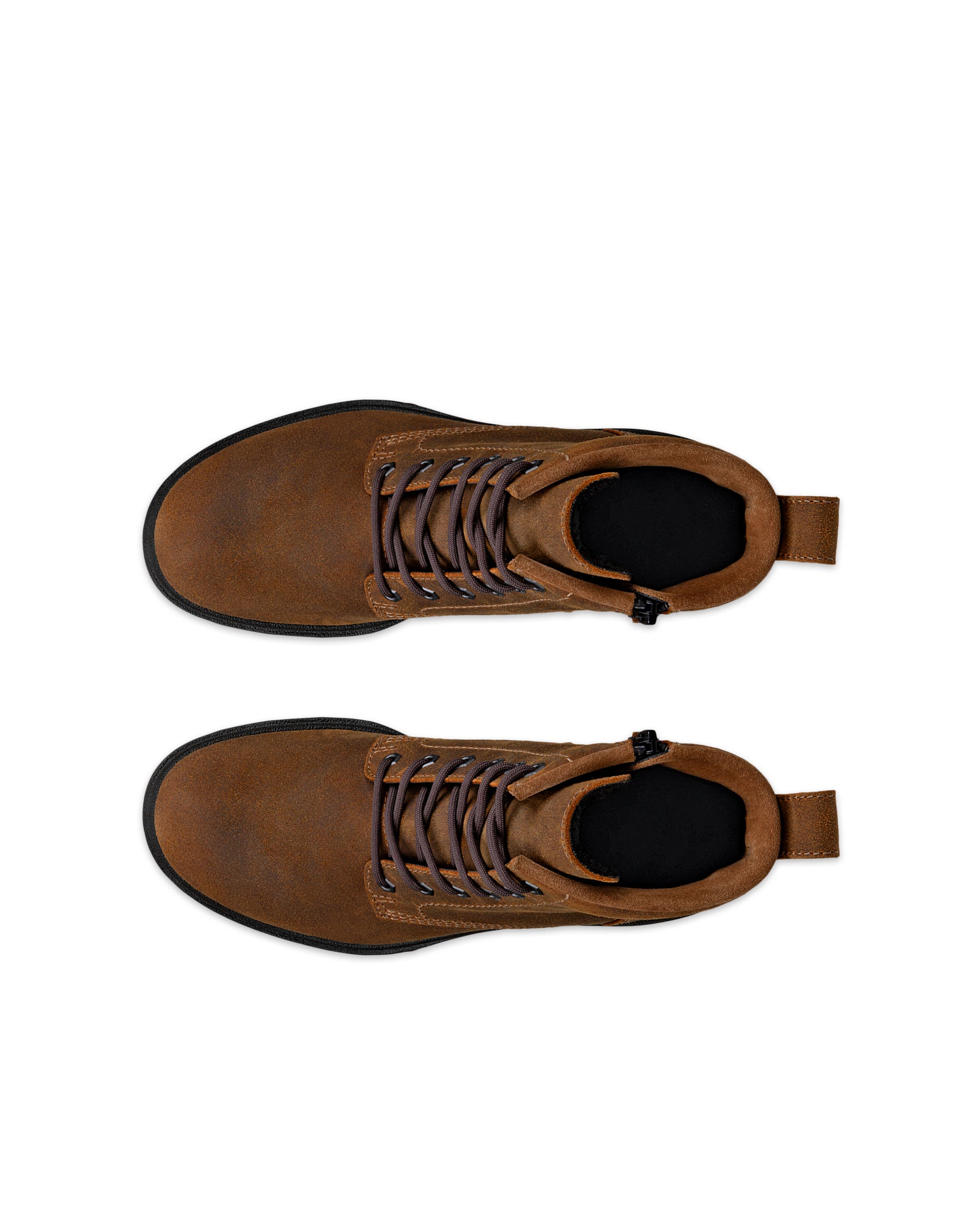 ECCO® Grainer odiniai suvarstomi auliniai batai moterims - Ruda - Top left pair