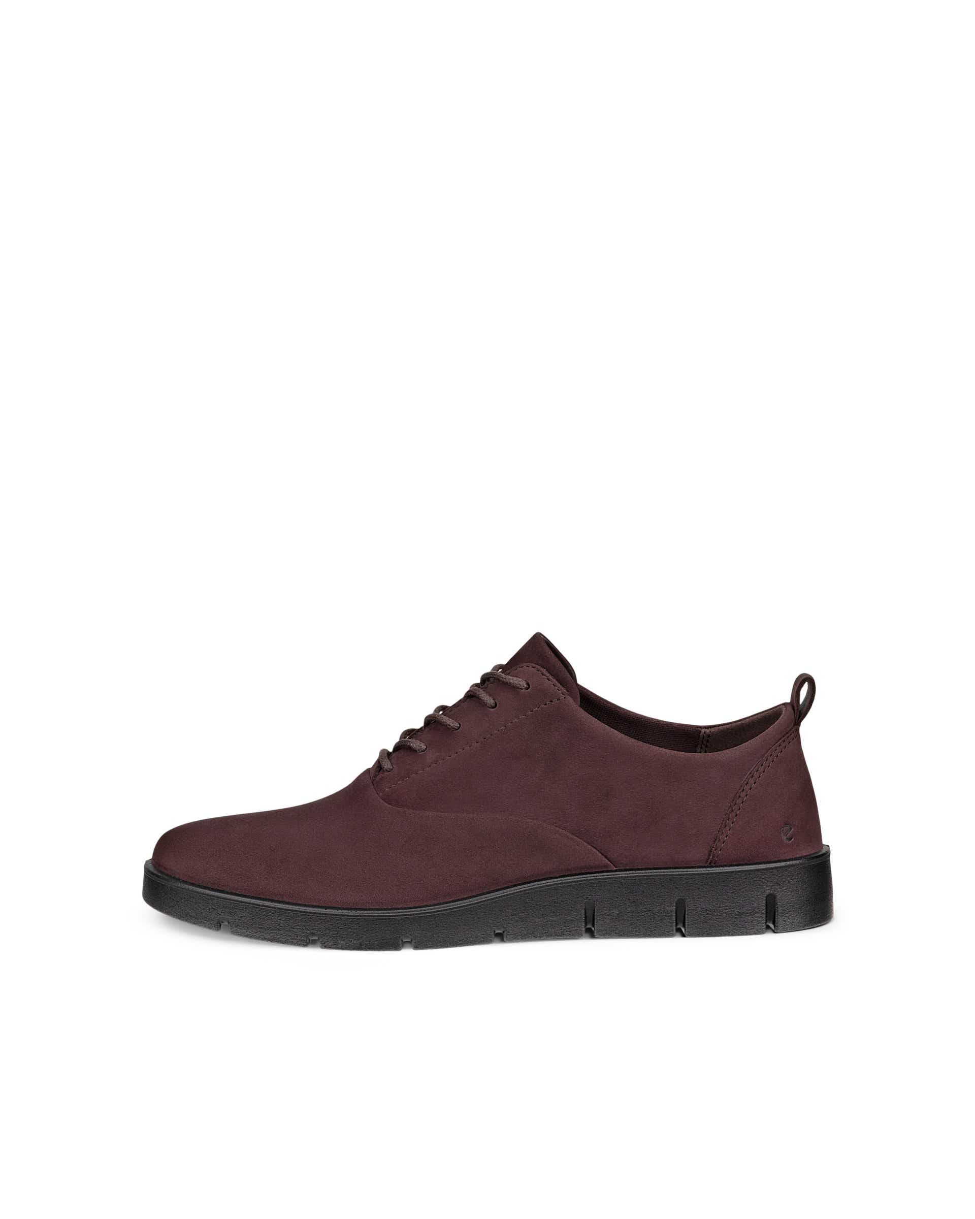 ECCO® BELLA dames nubuck loafer - Bruin - Outside