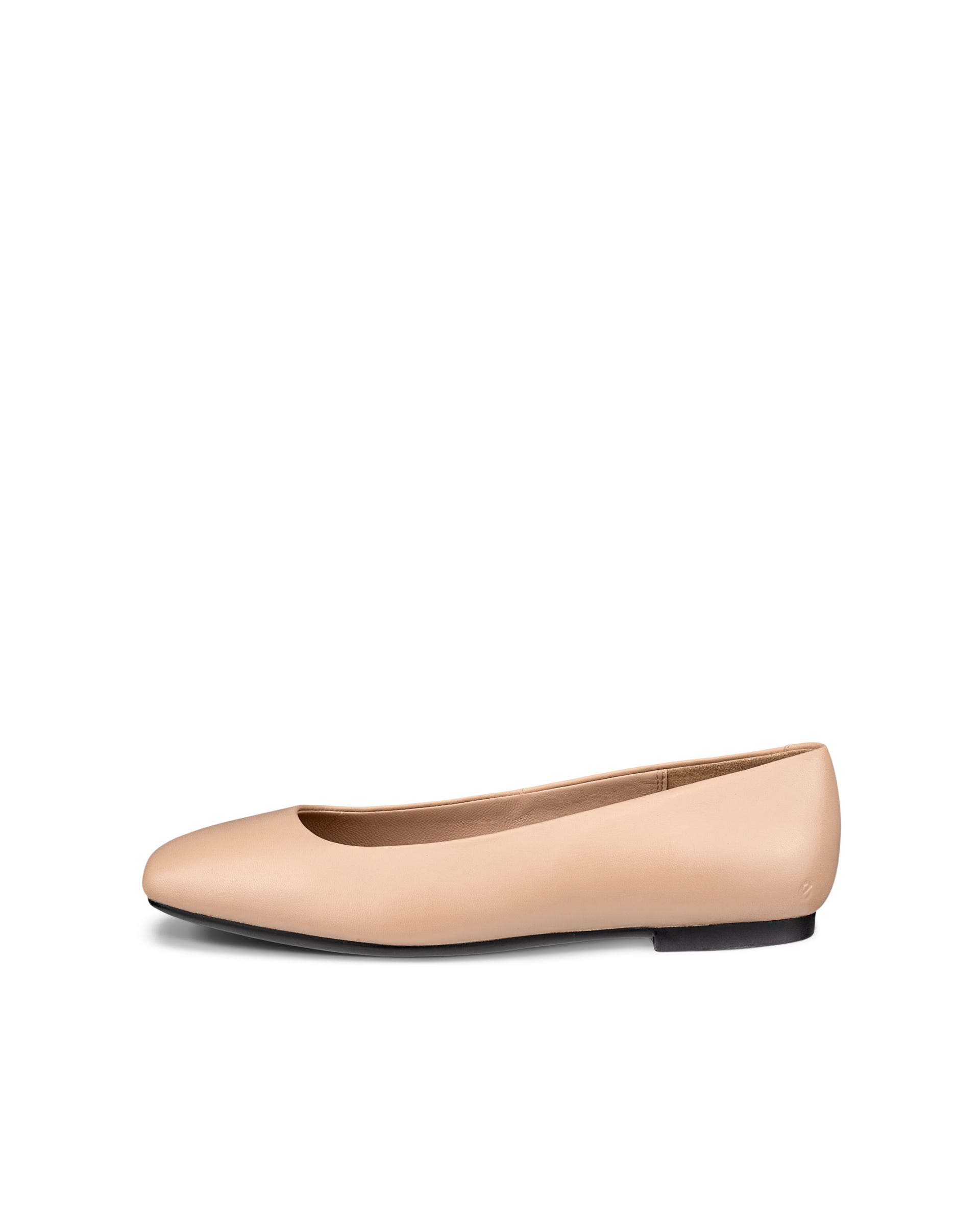 ECCO® Margot Damen Lederballerina - Beige - Outside