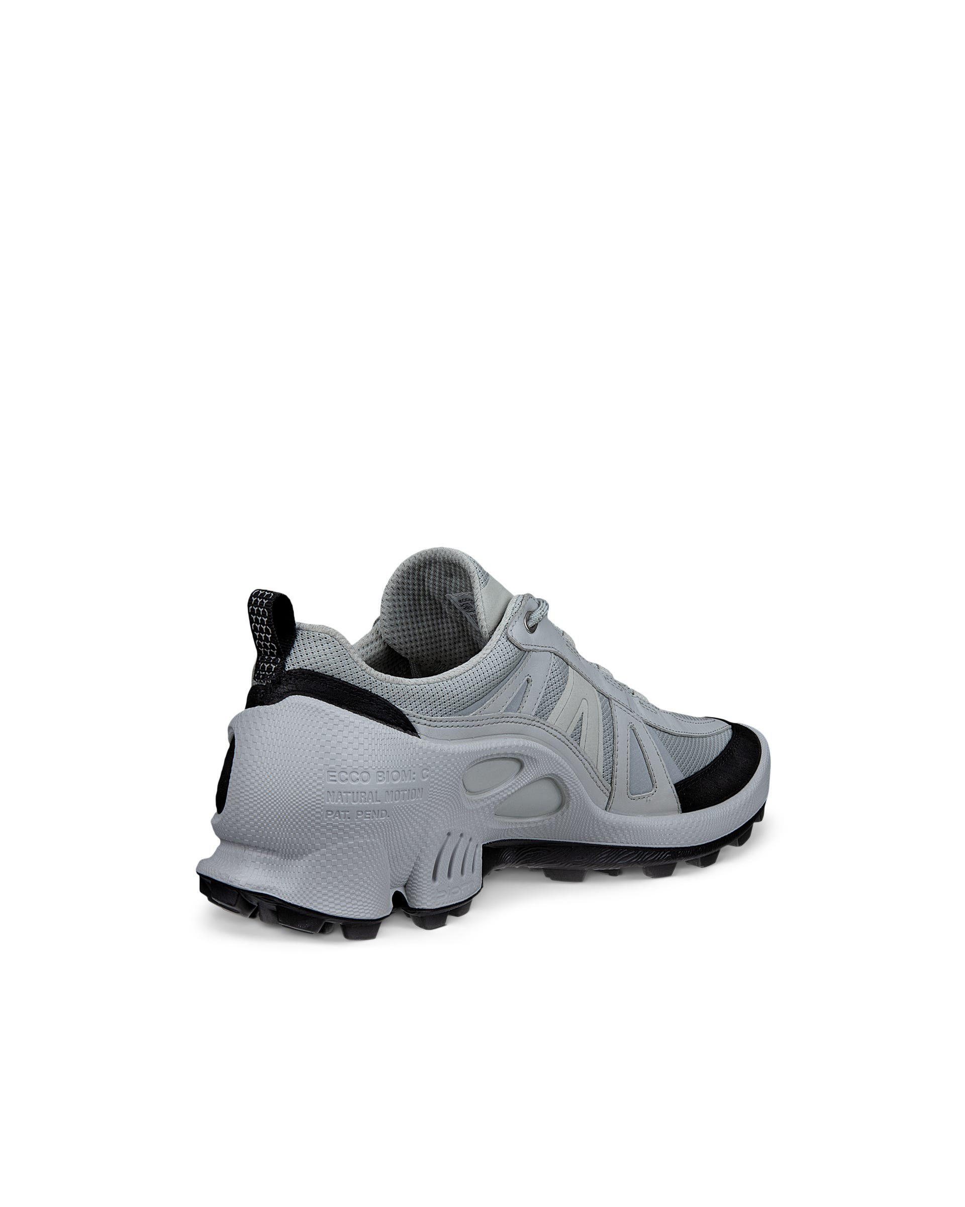 Moški Gore-Tex športni čevlji iz tkanine ECCO® BIOM C-TRAIL - Siva - Back