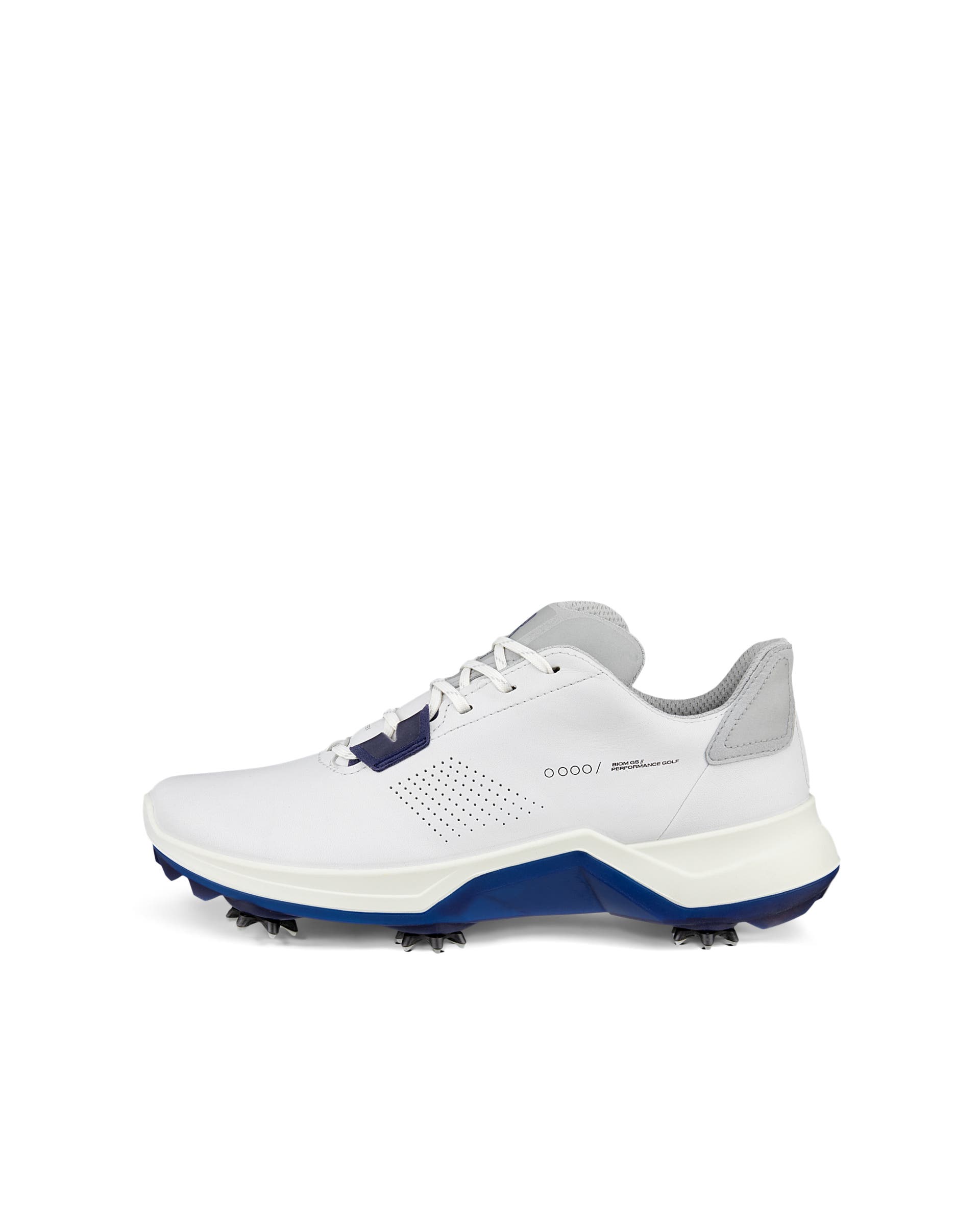ECCO Golf BIOM G5 メンズ レザーGore-Texゴルフスパイク - ホワイト - Outside