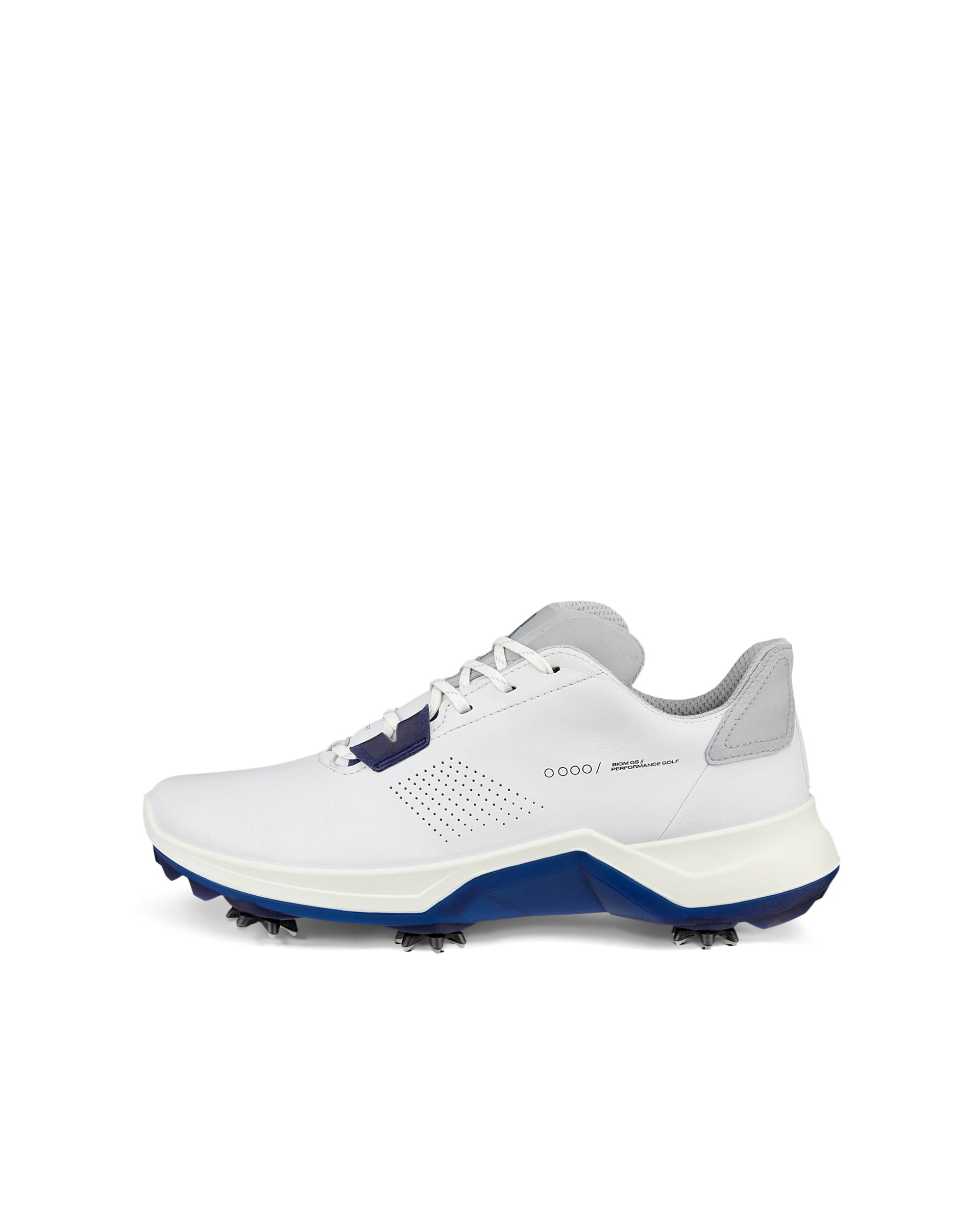 ECCO Golf BIOM G5 メンズ レザーGore-Texゴルフスパイク - ホワイト - Outside