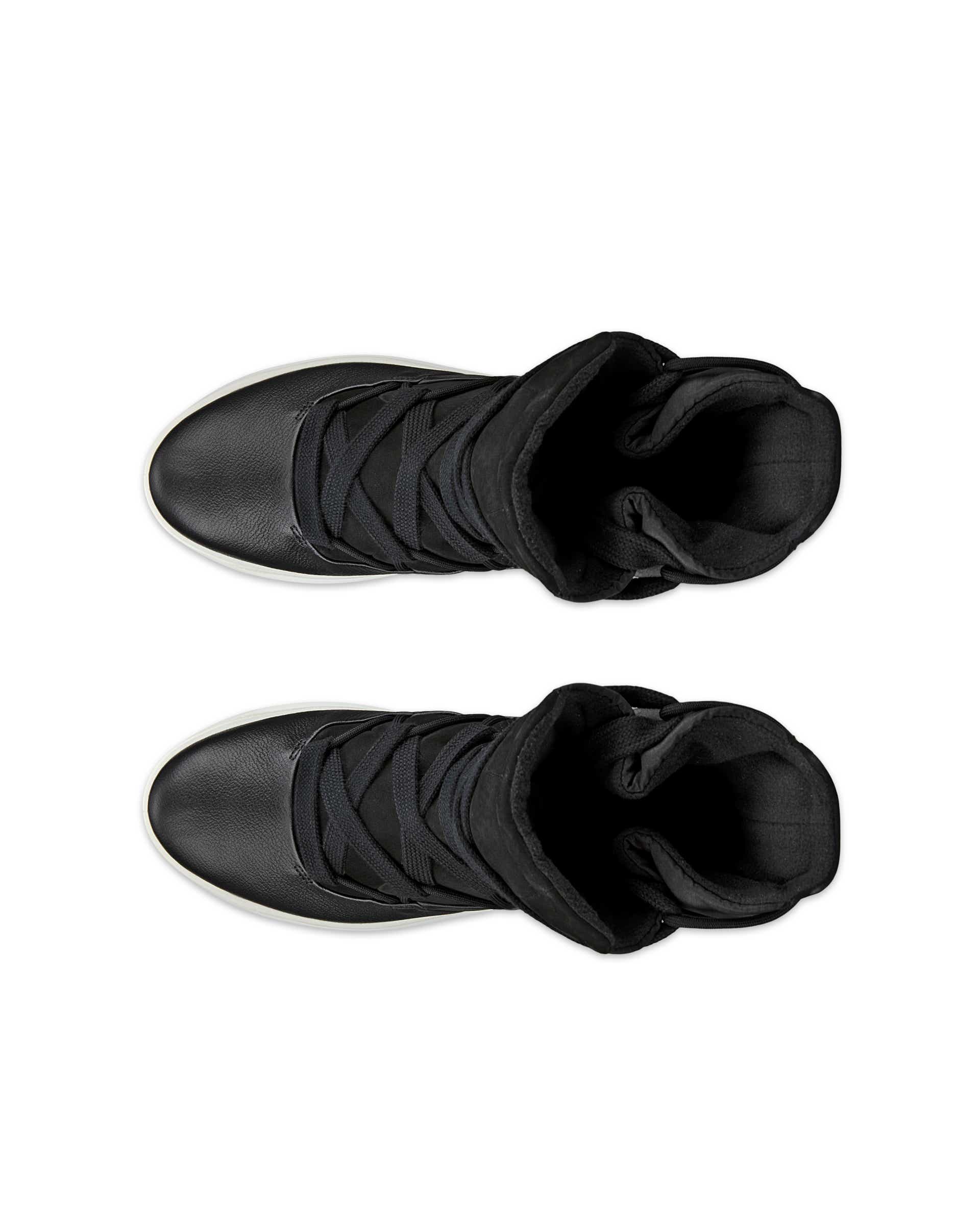 Botas de invierno de piel con Gore-Tex ECCO® Solice para mujer - Negro - Top left pair