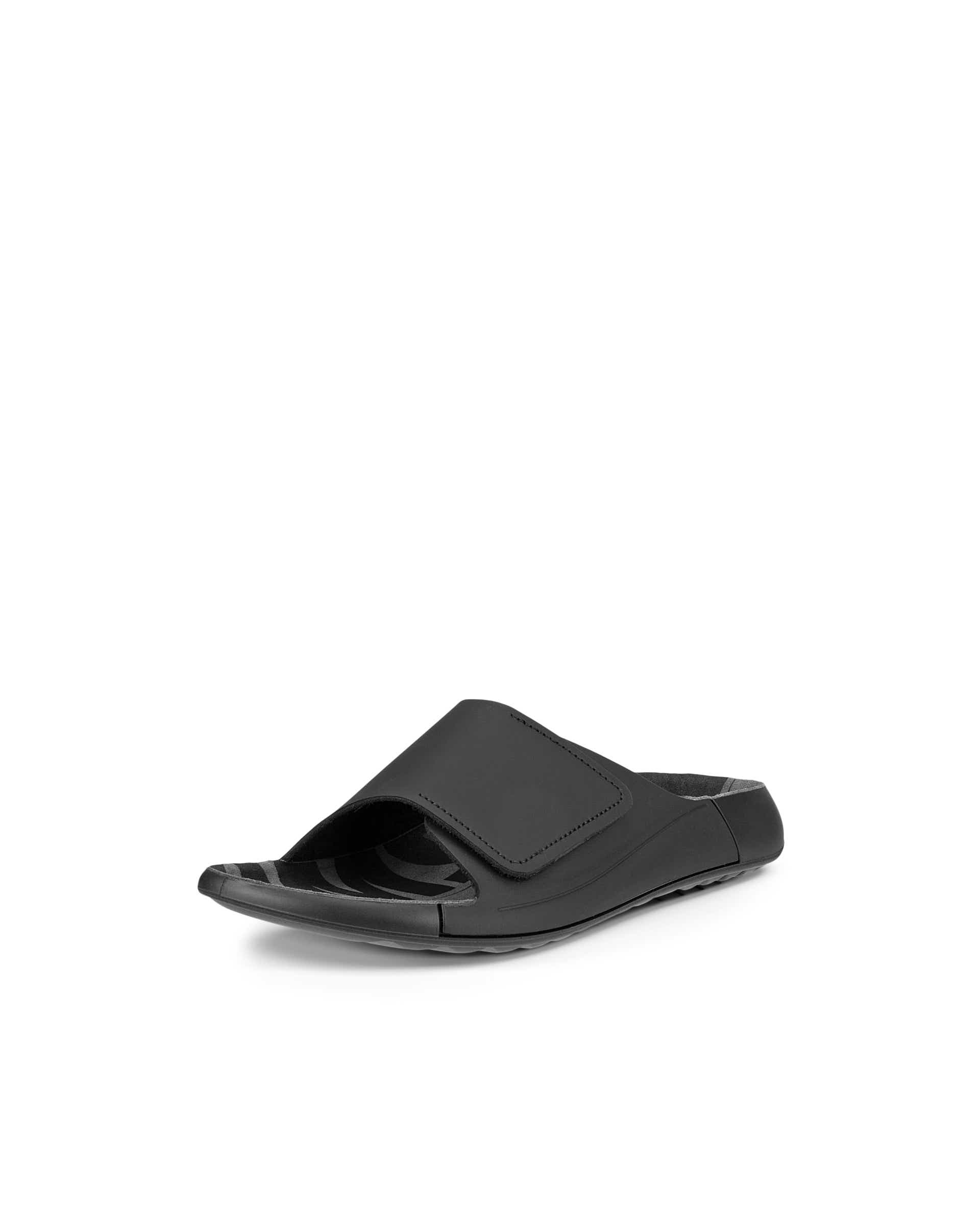 Dámské kožené pantofle ECCO® Cozmo - Černá - Main
