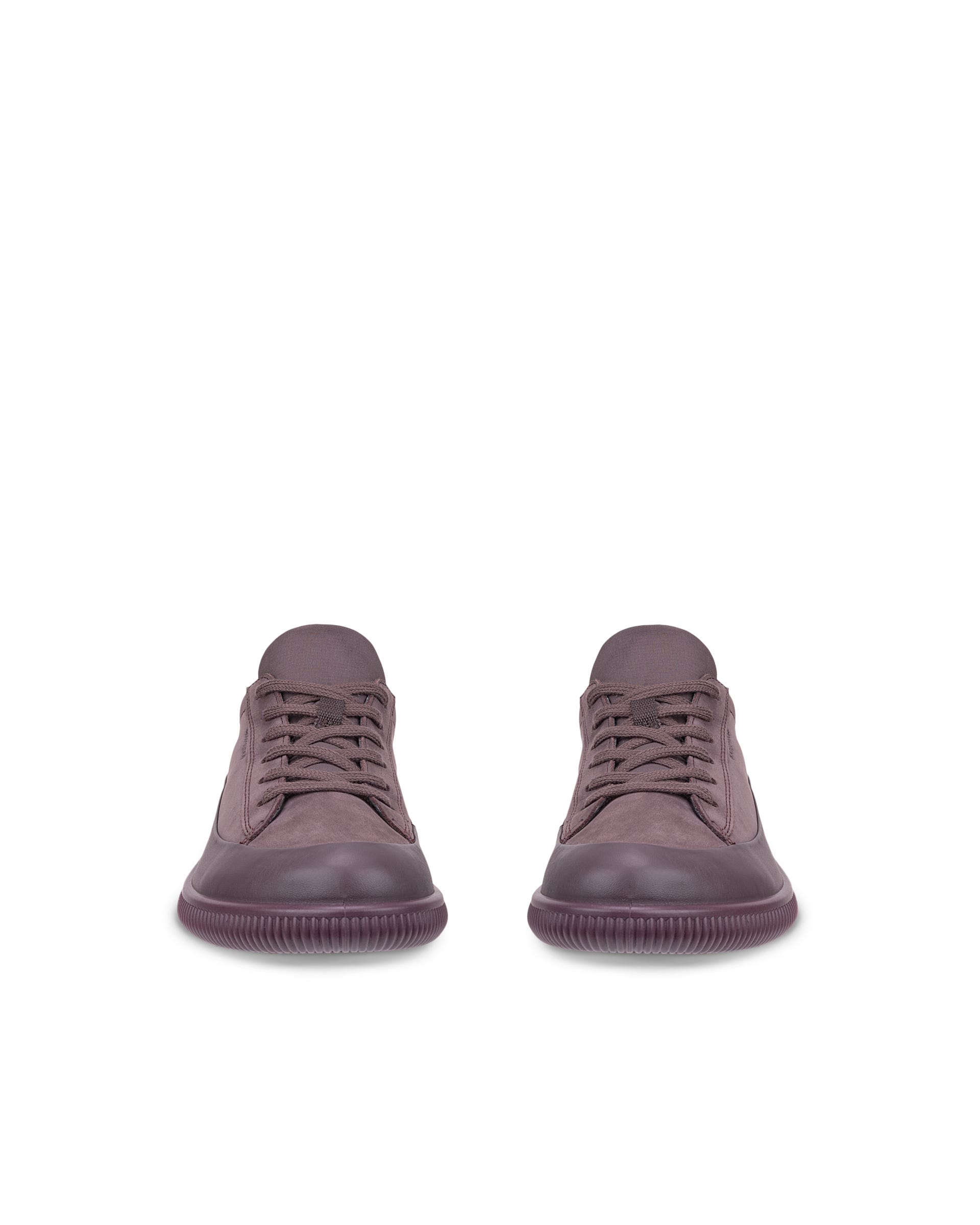 ECCO® SOFT ZERO chaussures imperméable en nubuck pour femme - Violet - Outside