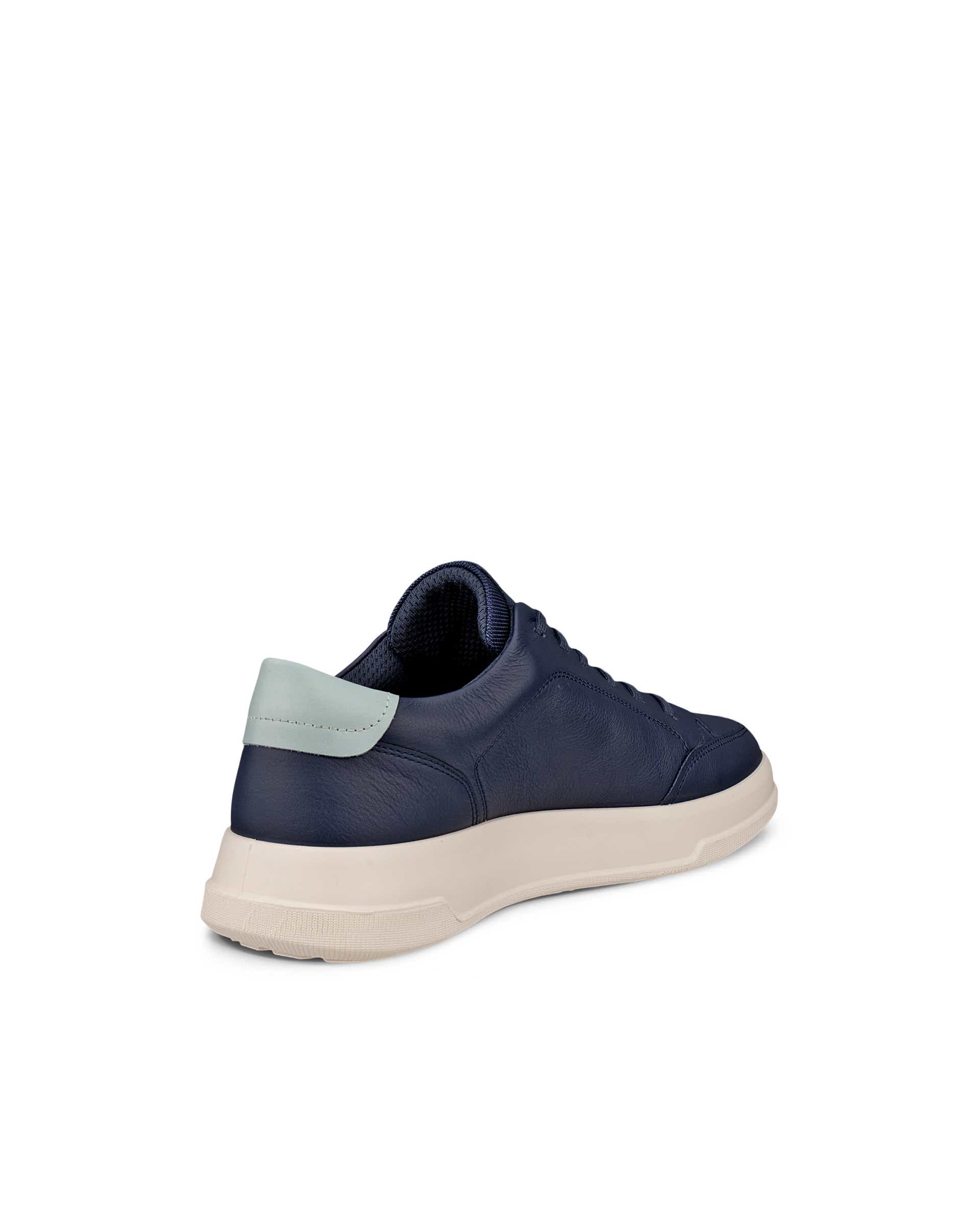 ECCO® MOVE chaussure en cuir pour femme - Bleu - Back