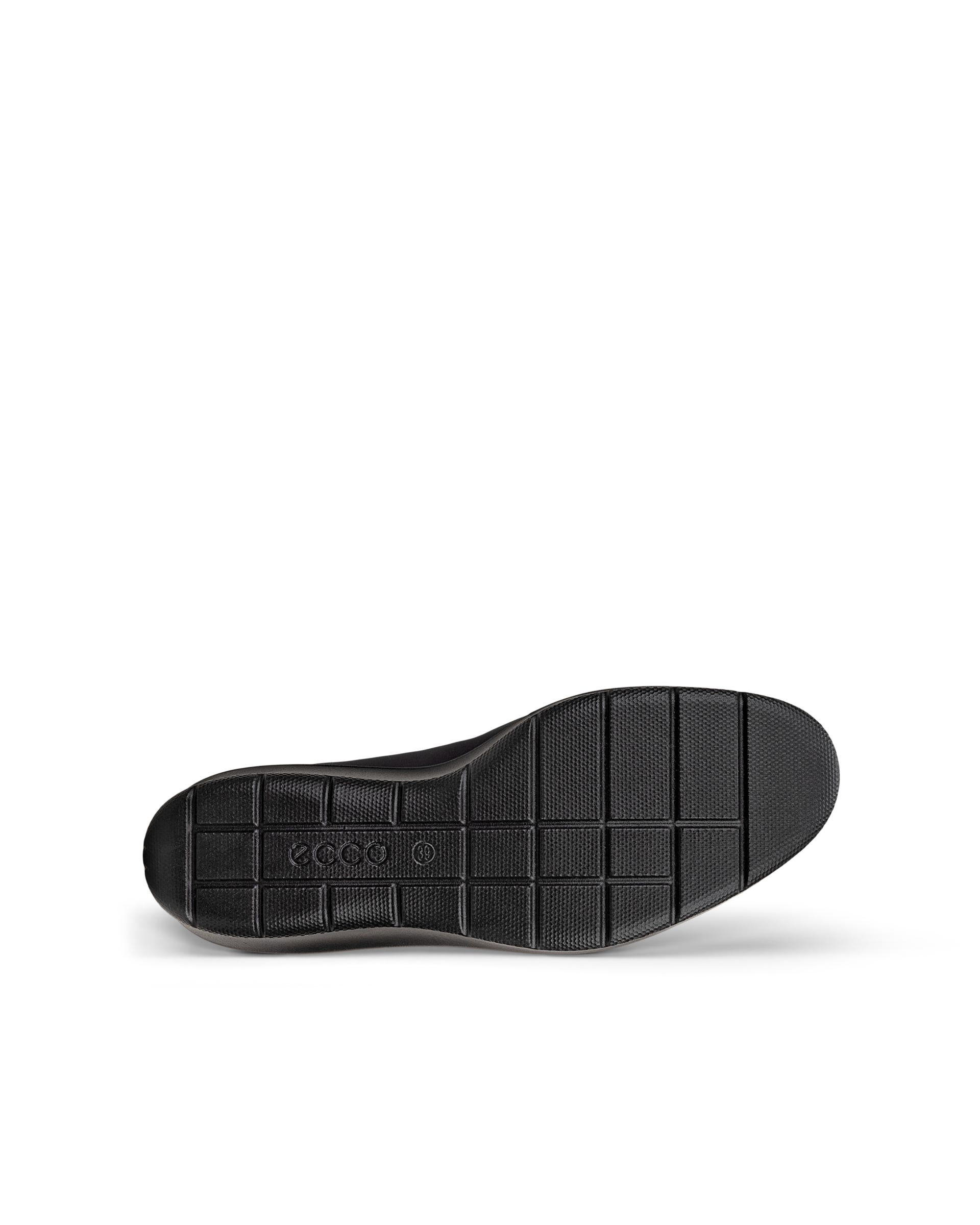 Women's ECCO® Felicia Stretch Textile Wedge Slip-On - Black - Outside