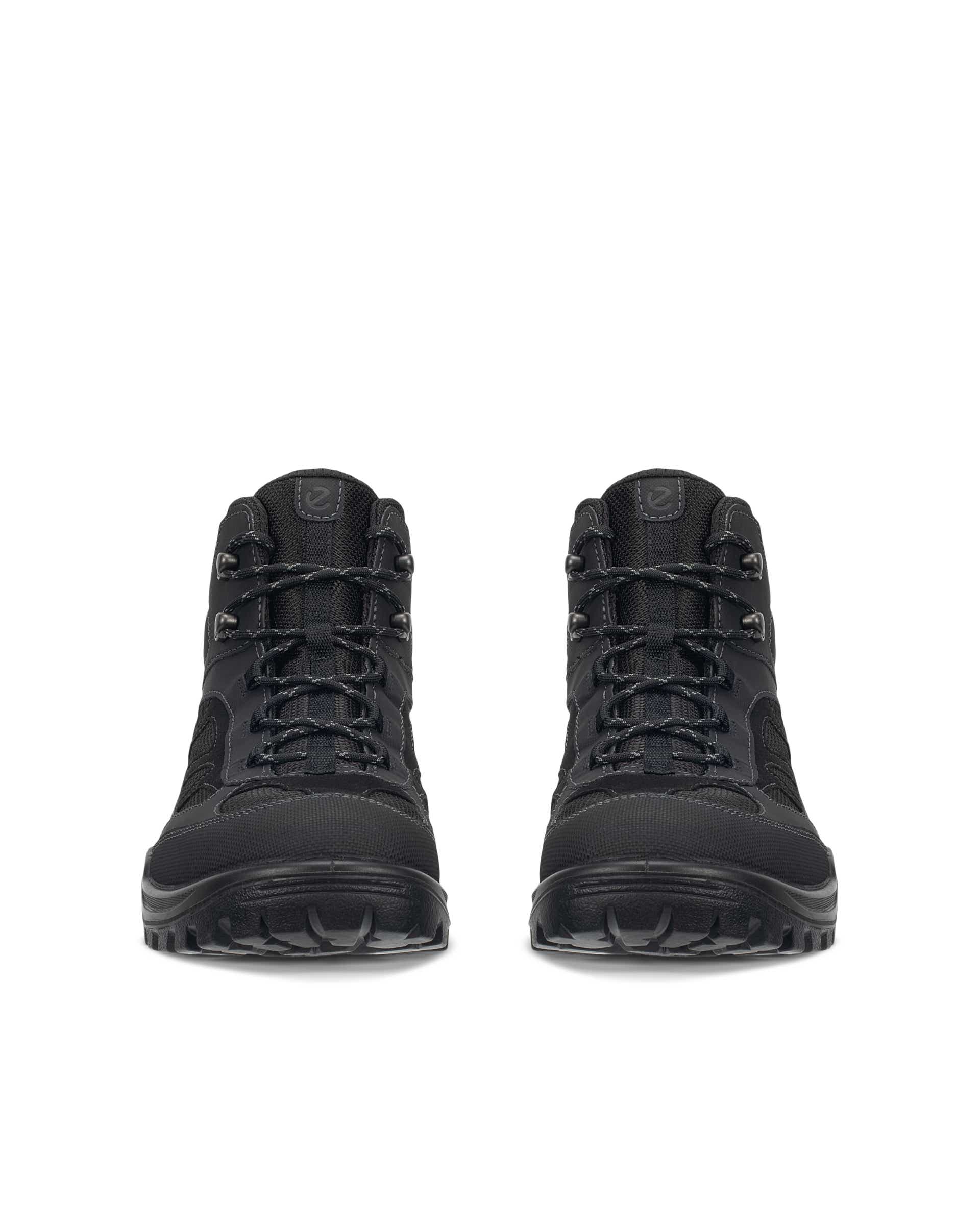 Męskie buty outdoor za kostkę Gore-Tex ECCO® XPEDITION III - Czarny - Front pair