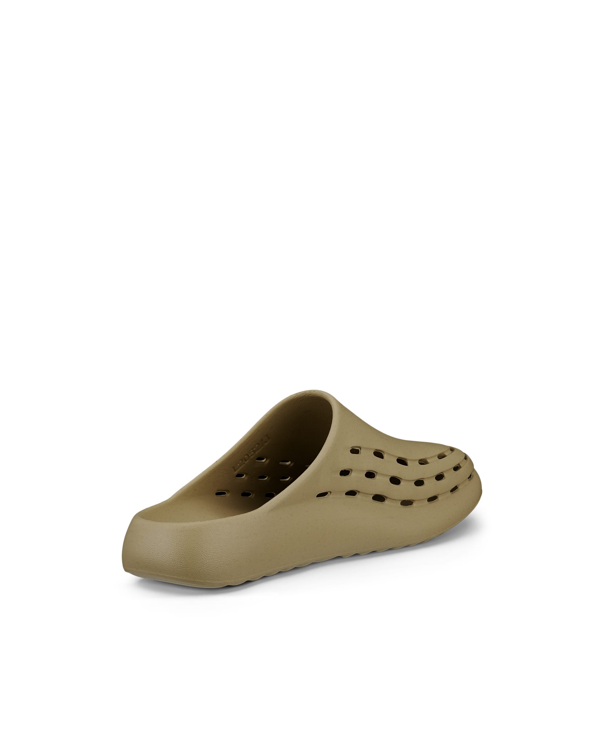 Men's ECCO® Cozmo Slide Slider - Beige - Back