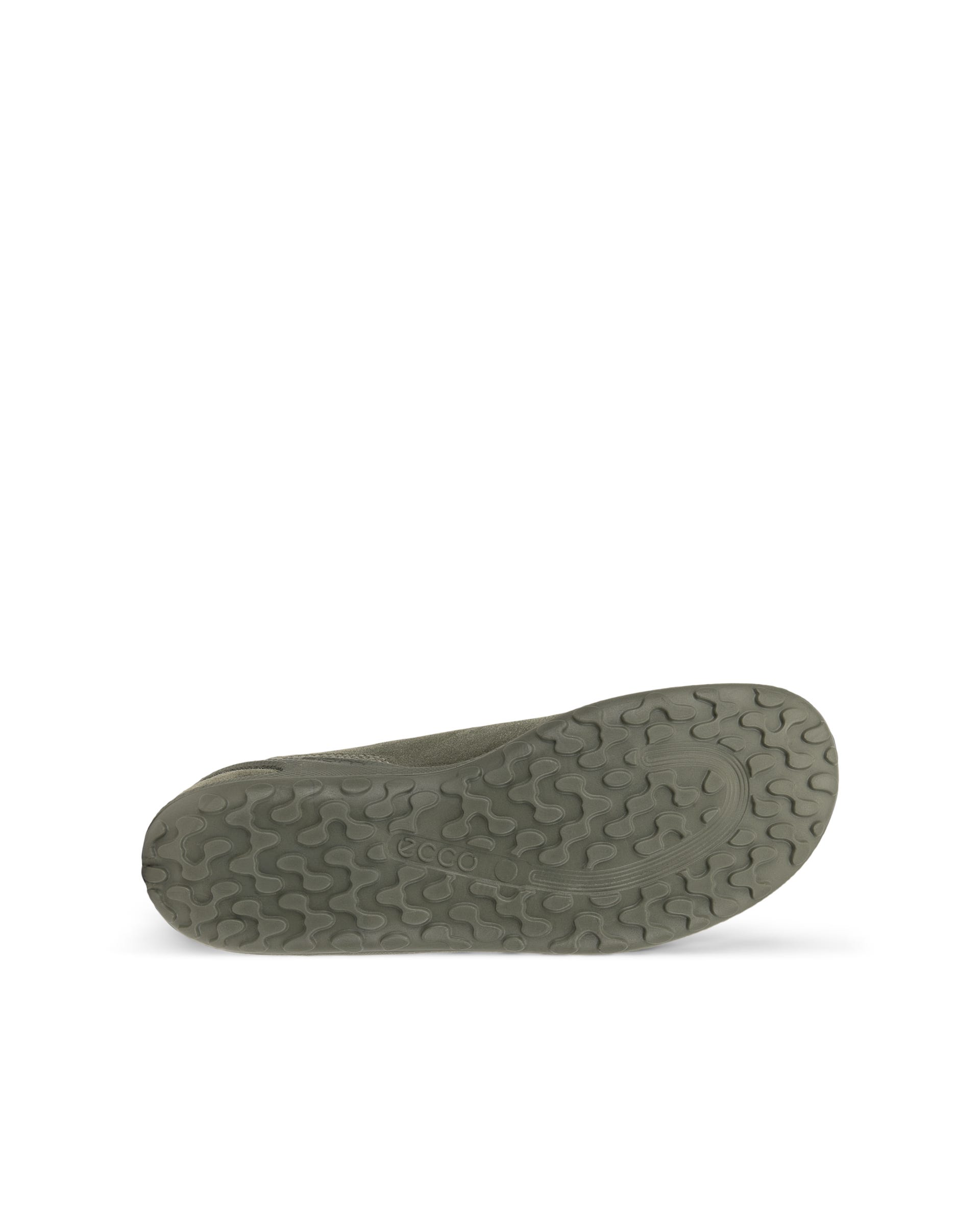 Damskie zamszowe buty z ozdobnym szwem ECCO® BIOM LITE - Zielony - Outside