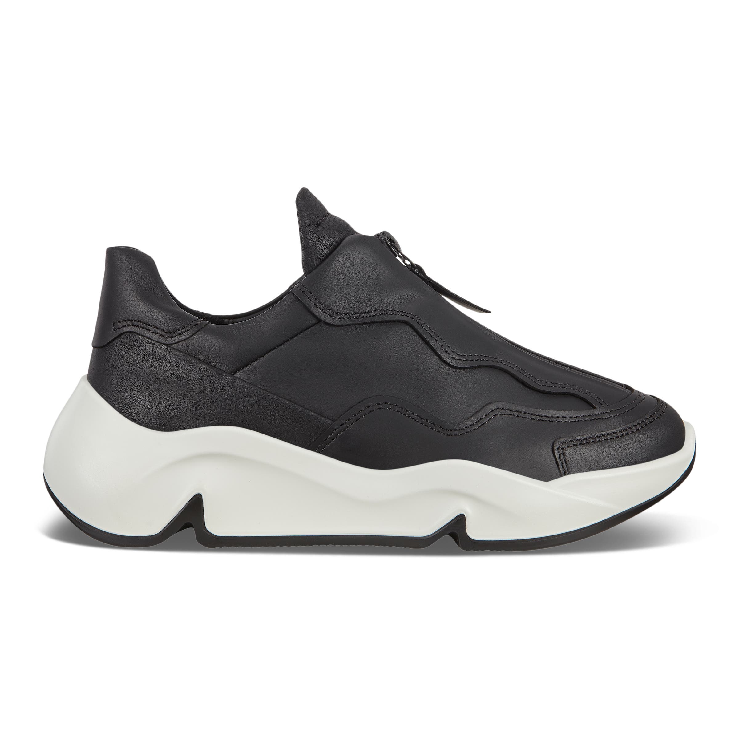 ECCO CHUNKY SNEAKER W Sneaker - Black - Outside