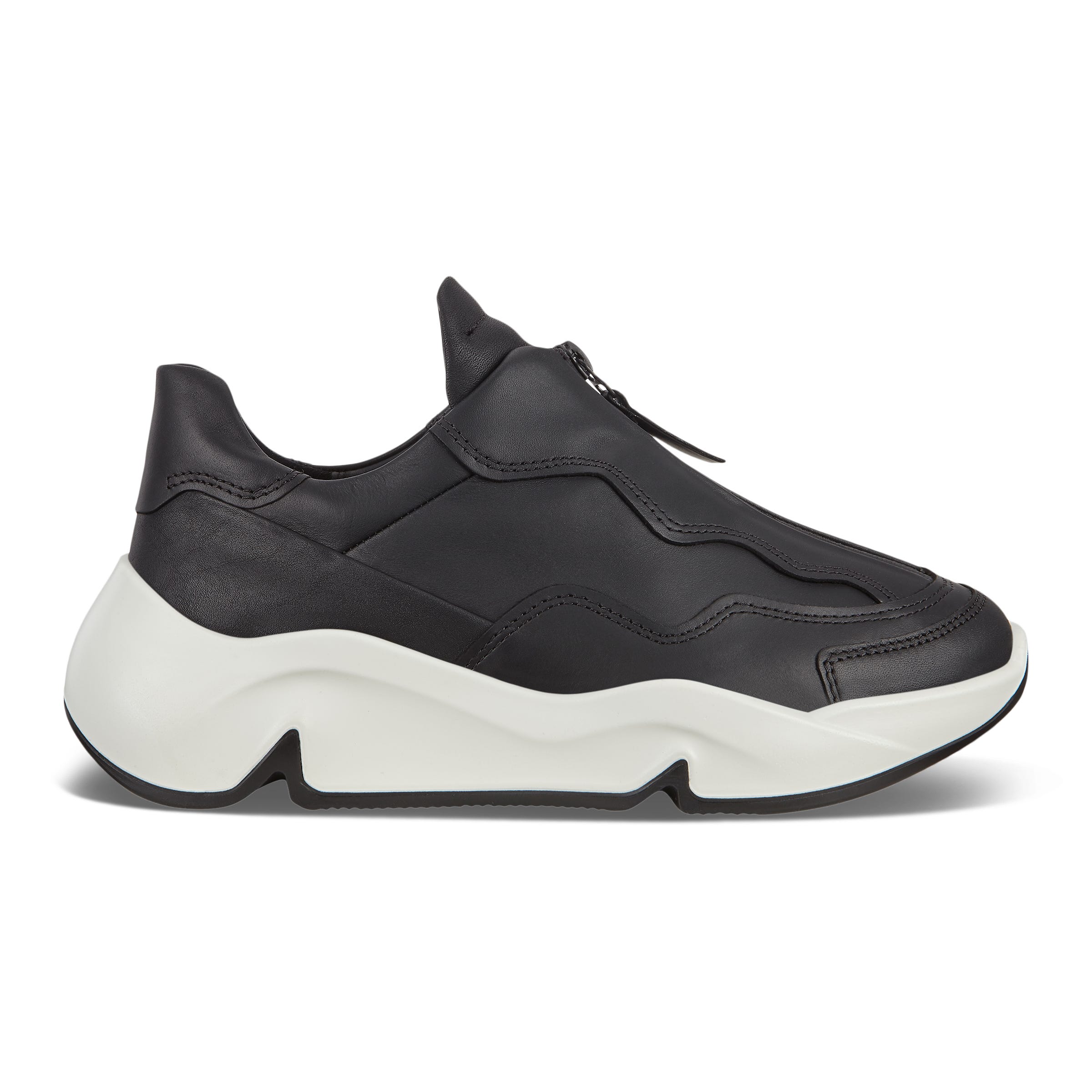 ECCO CHUNKY SNEAKER W Sneaker - Black - Outside
