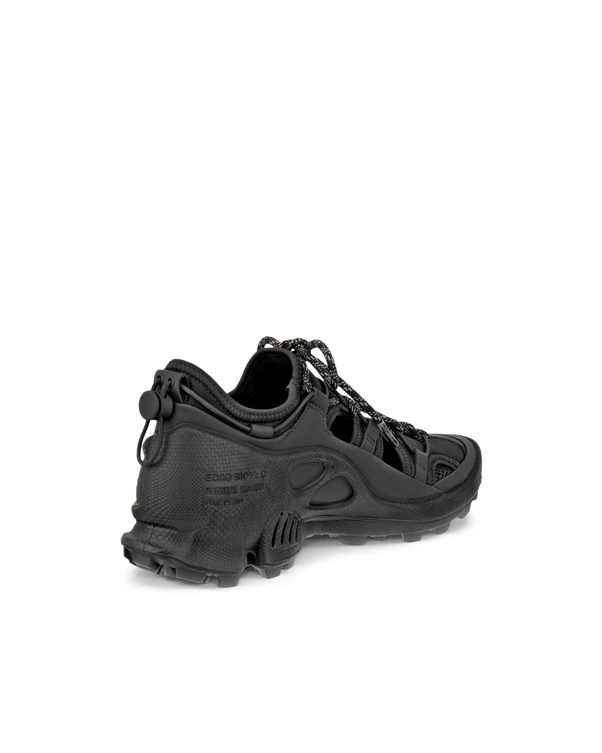 ECCO® BIOM C-Trail baskets de plein air en daim pour femme - Noir - Back