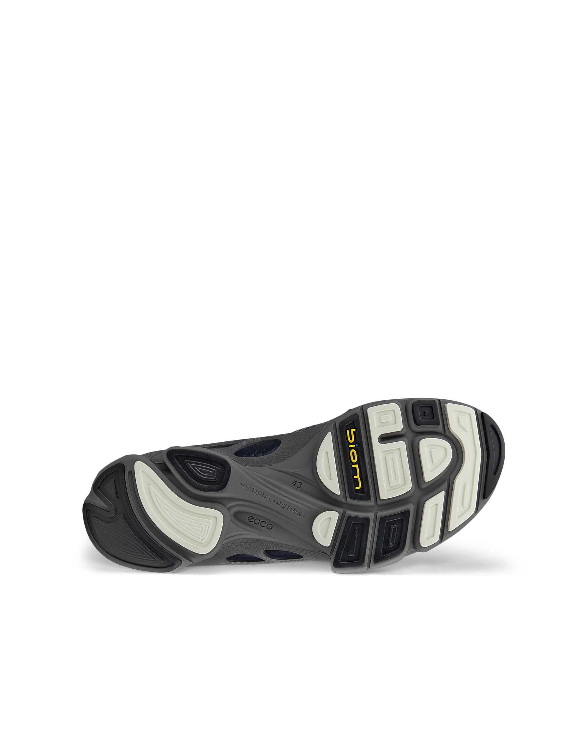 コロニー ECCO BIOM C Low メンズ レザースニーカー | ブルー