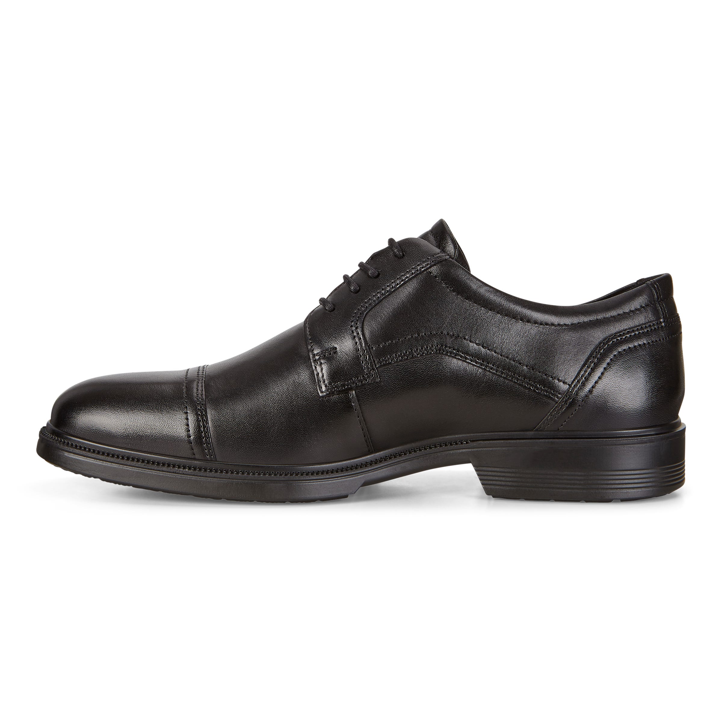 ECCO Lisbon Cap Toe Tie - Black - Inside