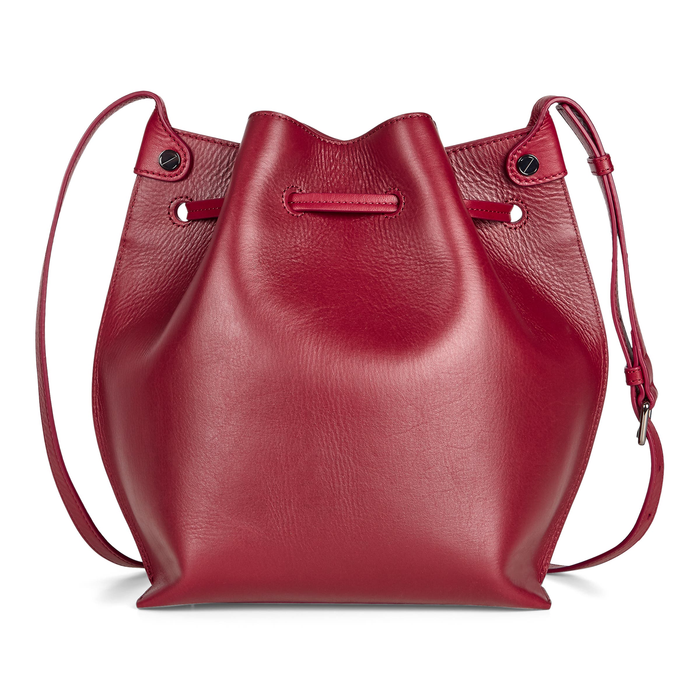 ECCO Sculptured Sm. Bucket Bag - Red - Back