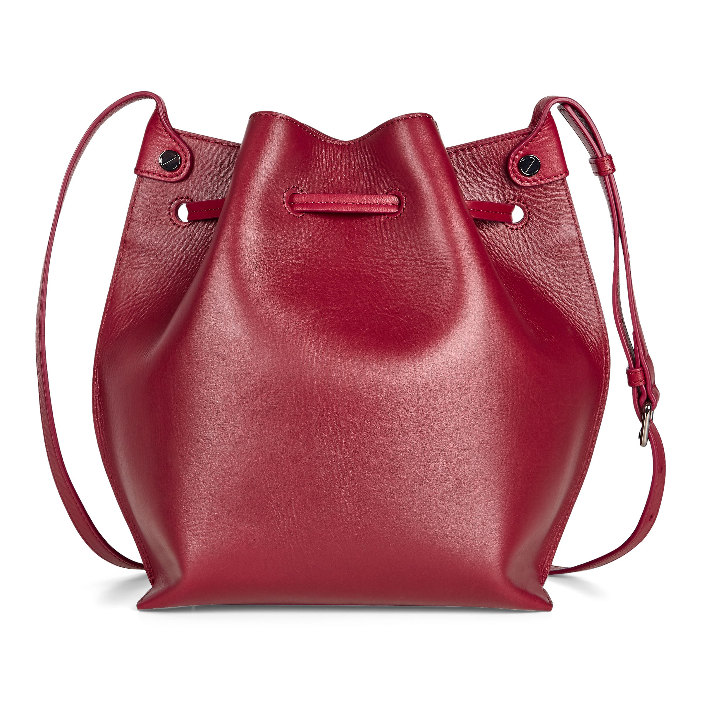 ECCO Sculptured Sm. Bucket Bag - Red - Back