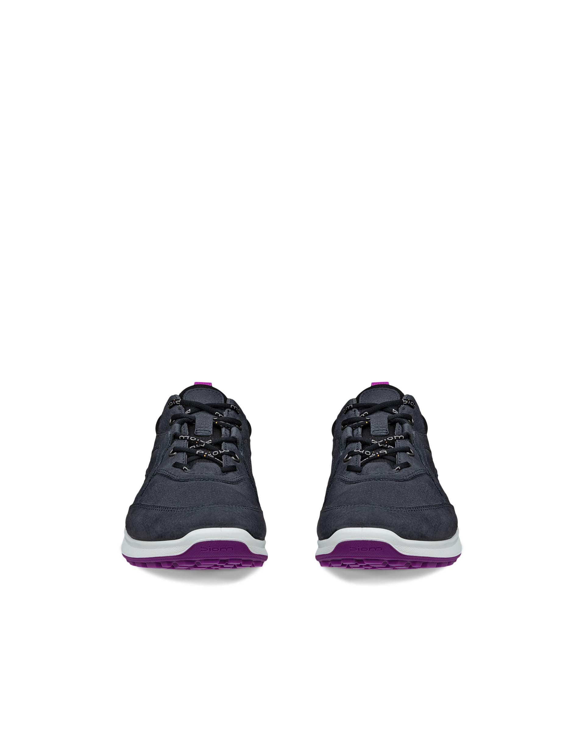 ECCO® BIOM ENERGI női nubuk edzőcipő - Fekete - Front pair