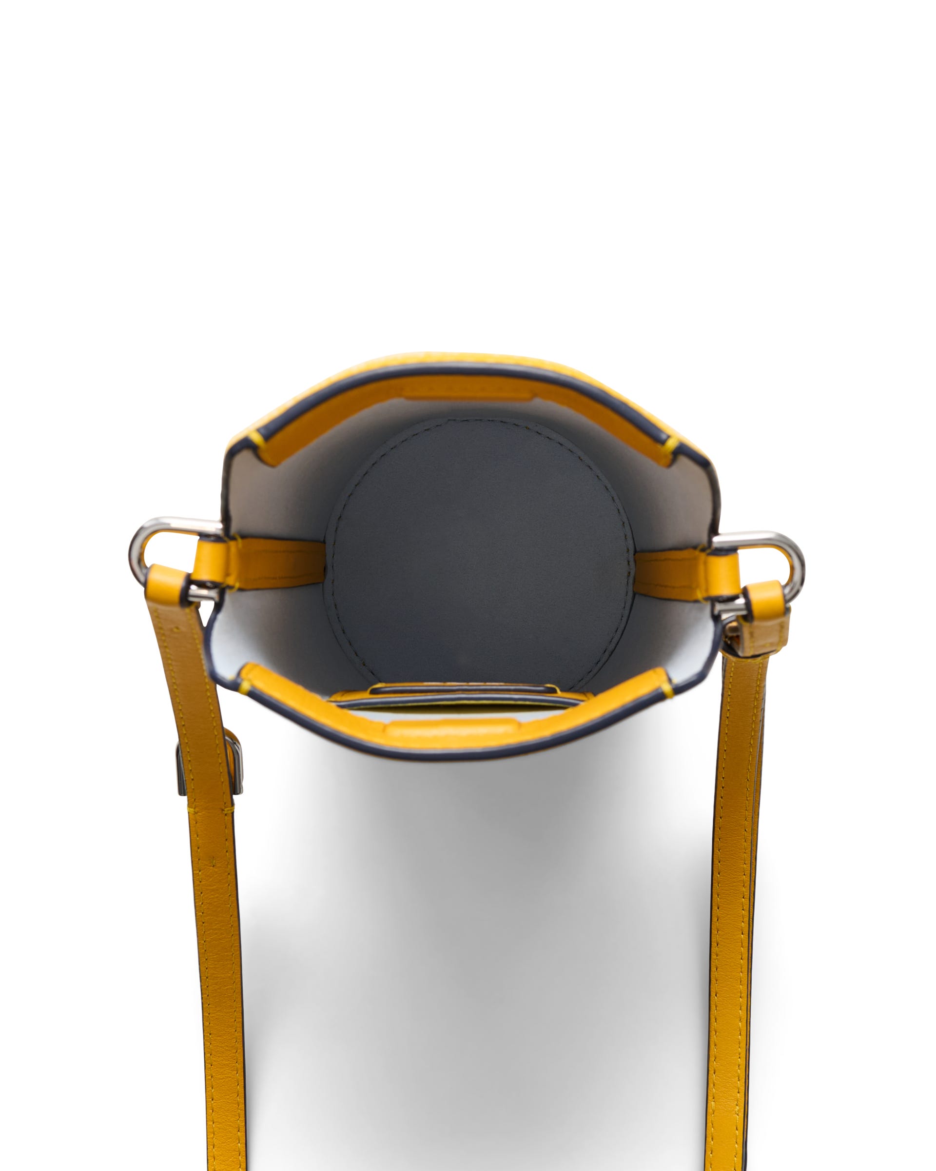 ECCO® Pot Leather Crossbody Bag - Yellow - Birdeye