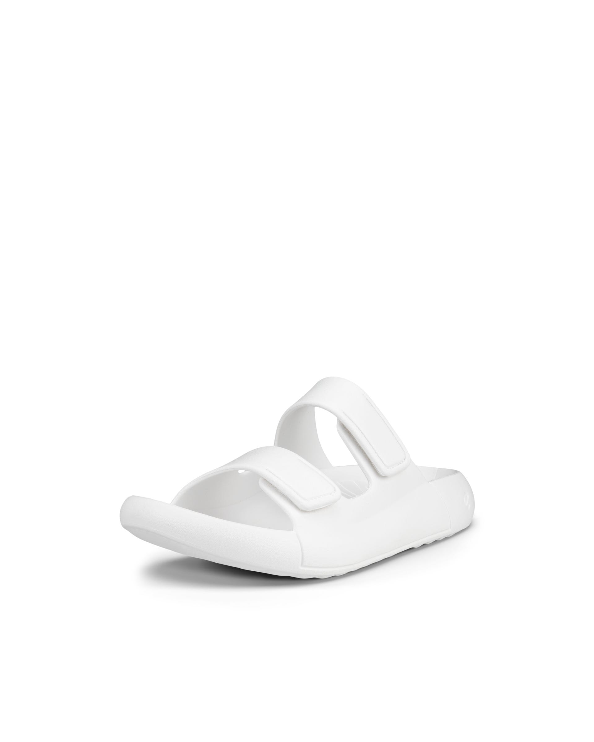 Unisex ECCO® Cozmo E Two Strap Sandal - White - Main