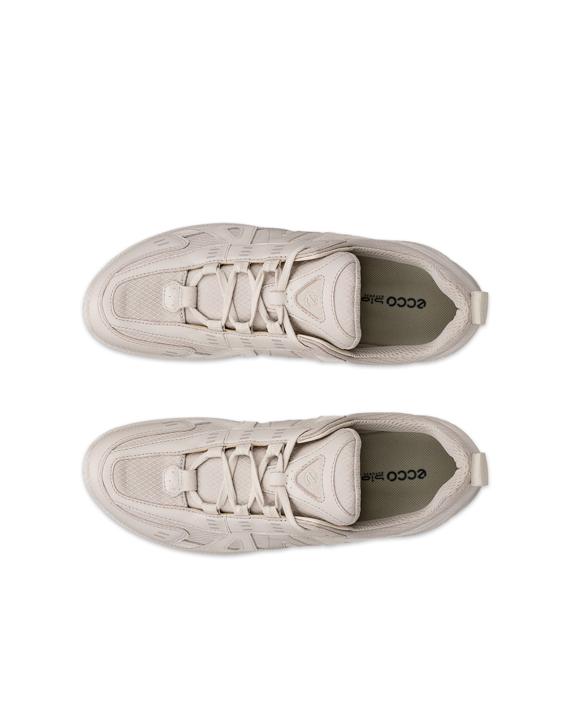 ECCO® BIOM LITE baskets en toile pour femme - Gris - Top left pair