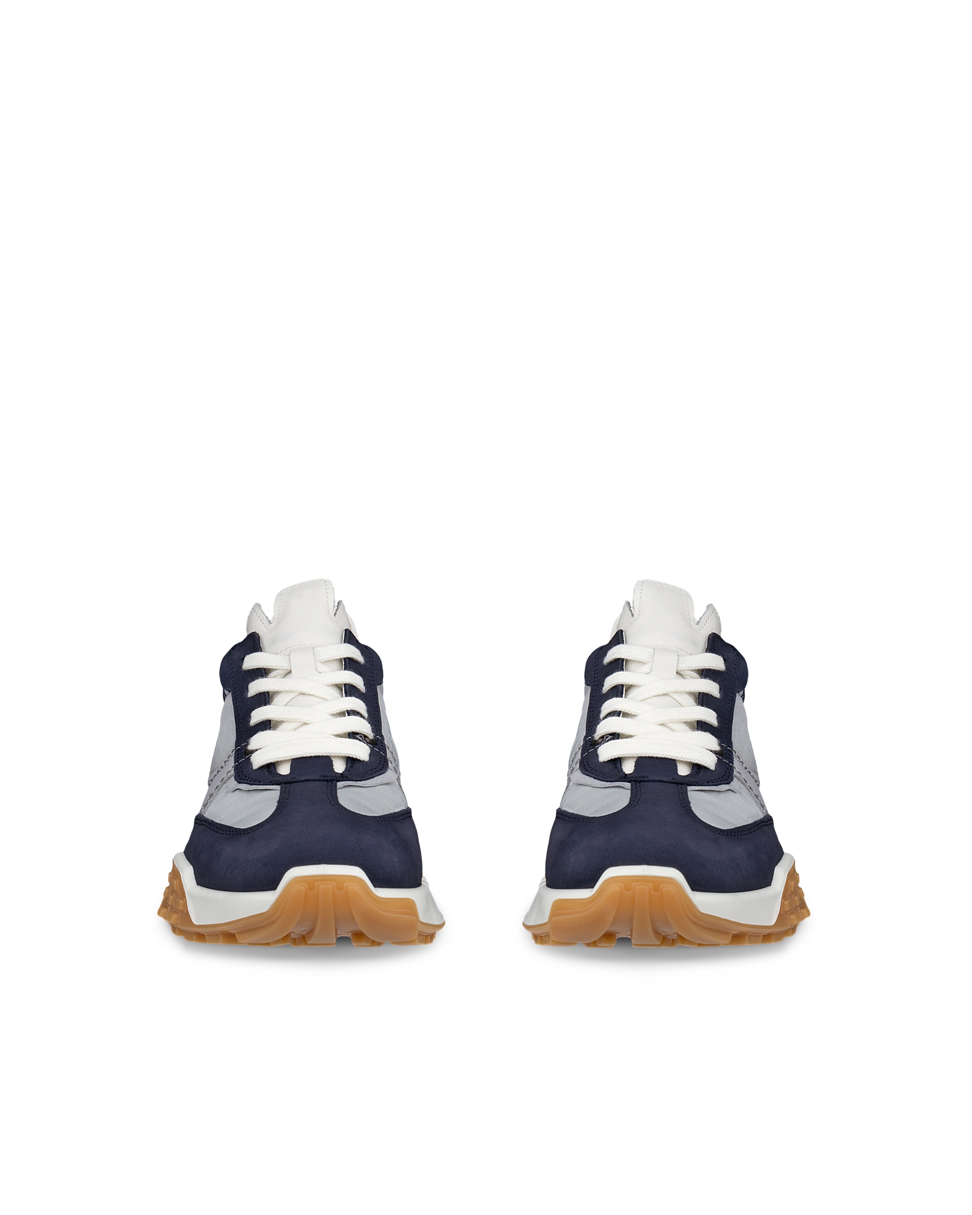 ECCO® Retro Sneaker Dames leren sneaker - Veelkleurig - Front pair