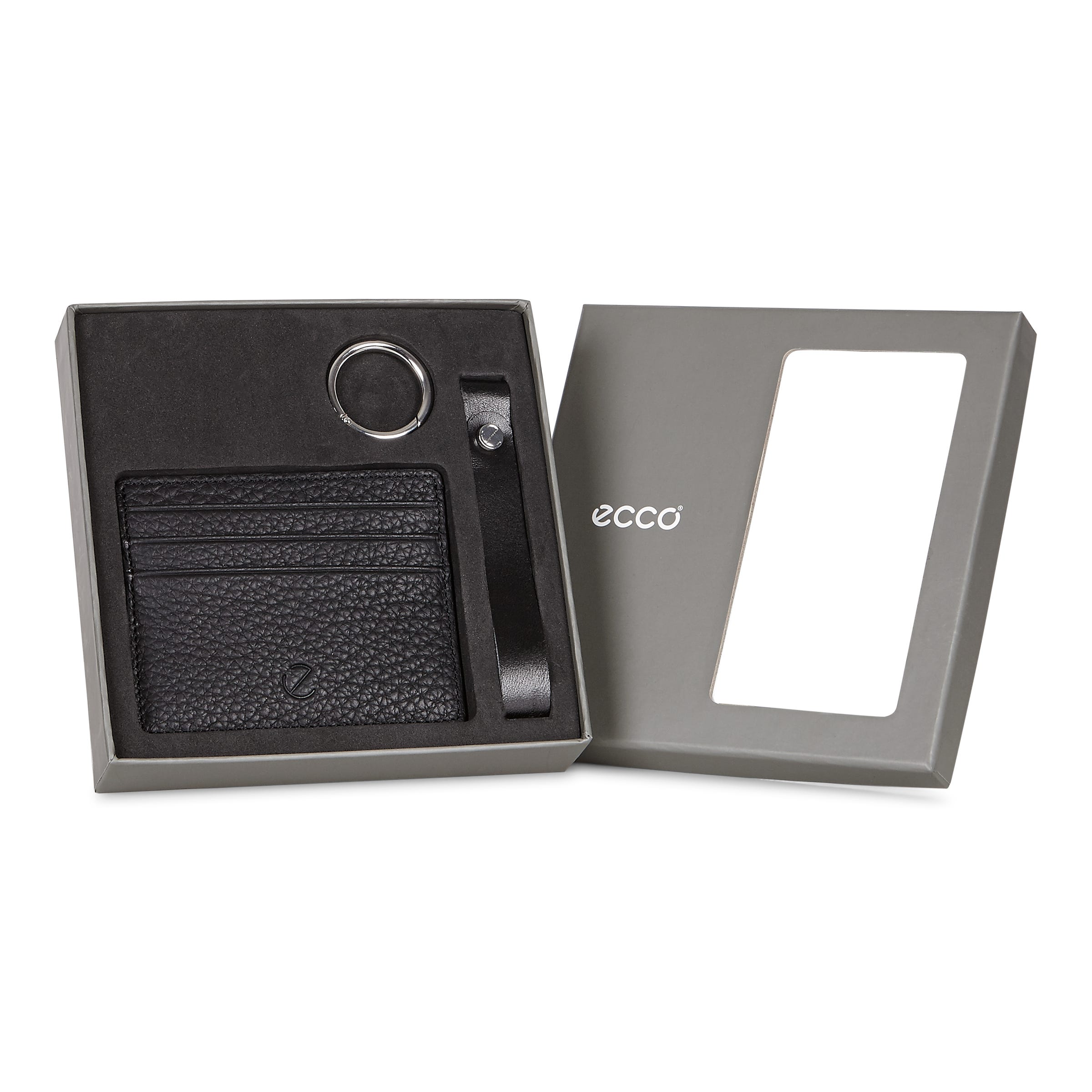 ECCO Arne RFID Card Case Gift | Black