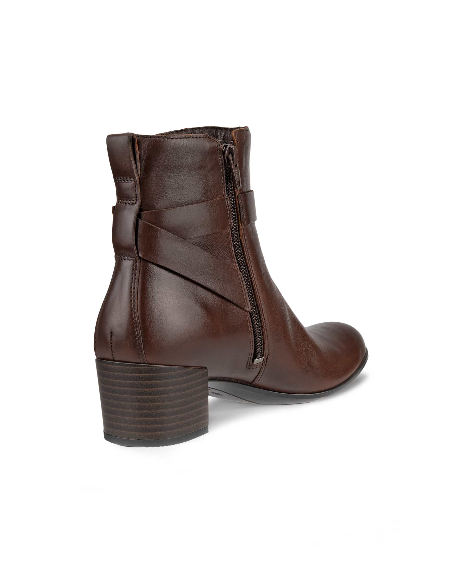 ECCO® Dress Classic 35 Dames halfhoge leren laars - Bruin - Back