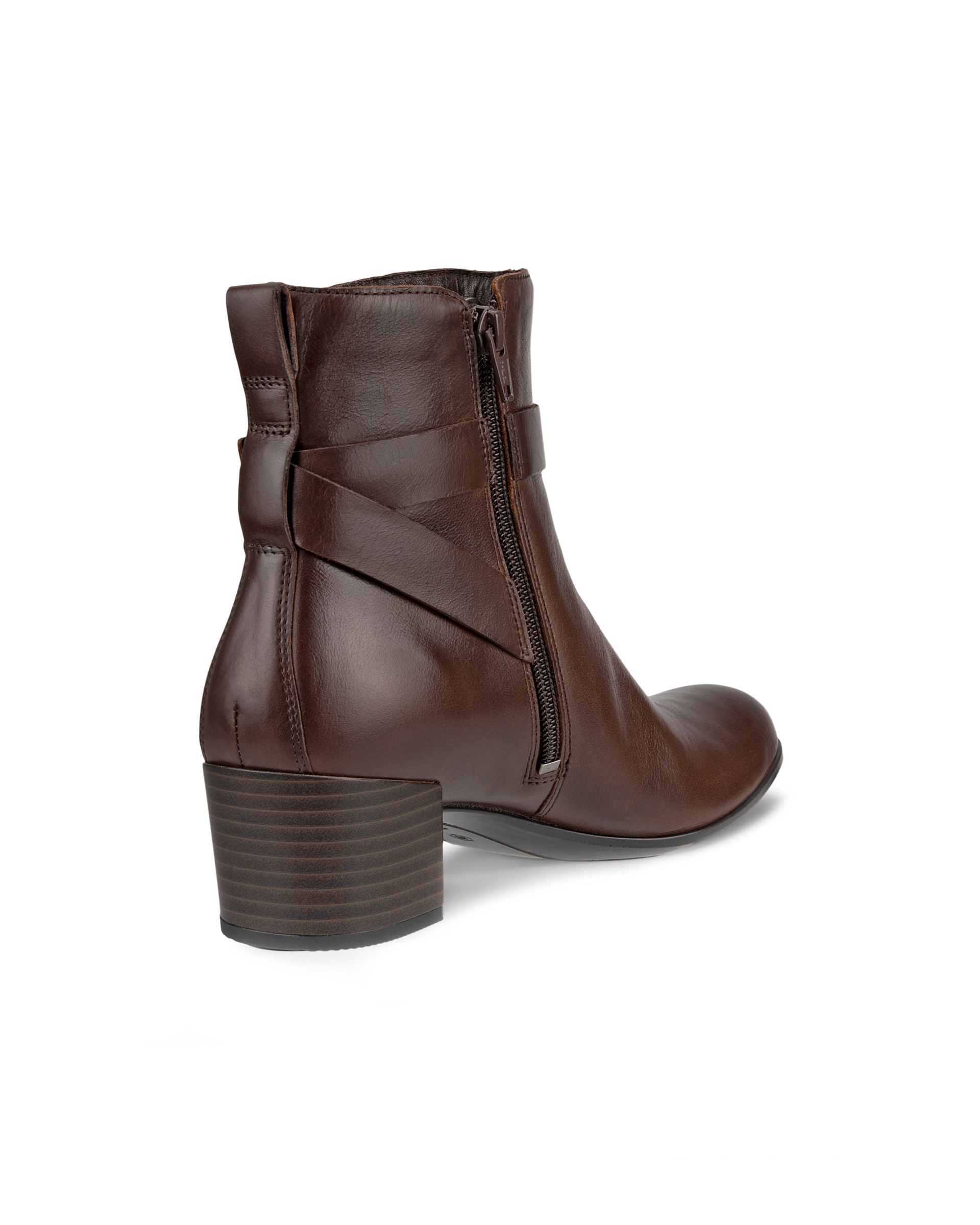 ECCO® Dress Classic 35 Dames halfhoge leren laars - Bruin - Back