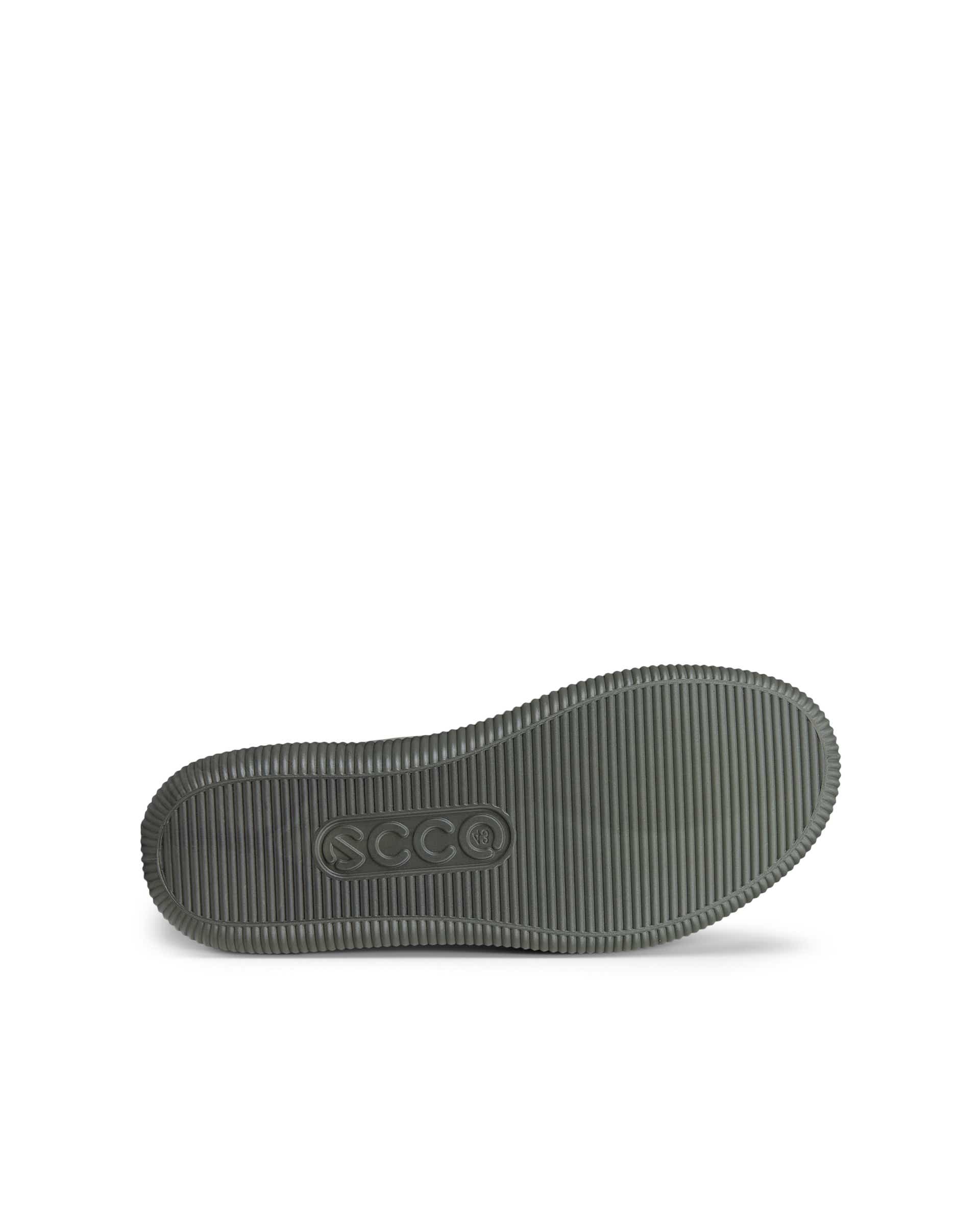 ECCO soft zero MEN メンズ レザースニーカー - グリーン - Sole