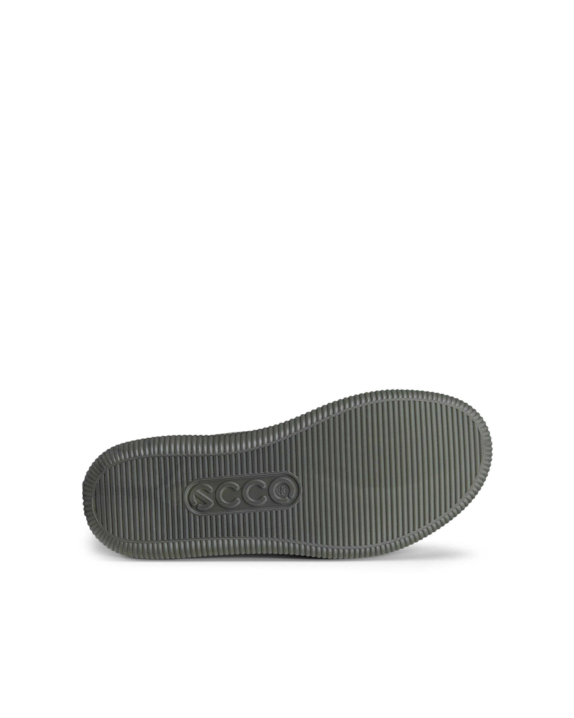 ECCO soft zero MEN メンズ レザースニーカー - グリーン - Sole