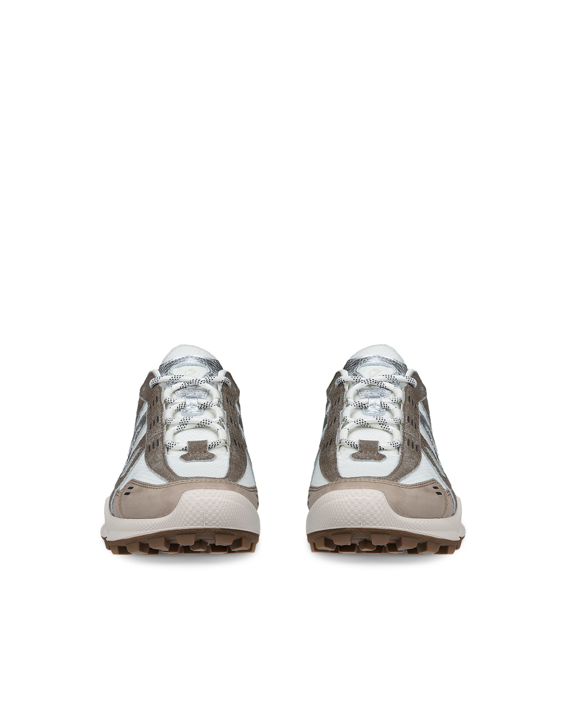 ECCO® BIOM C-Trail baskets de plein air en daim pour femme - Marron - Front pair
