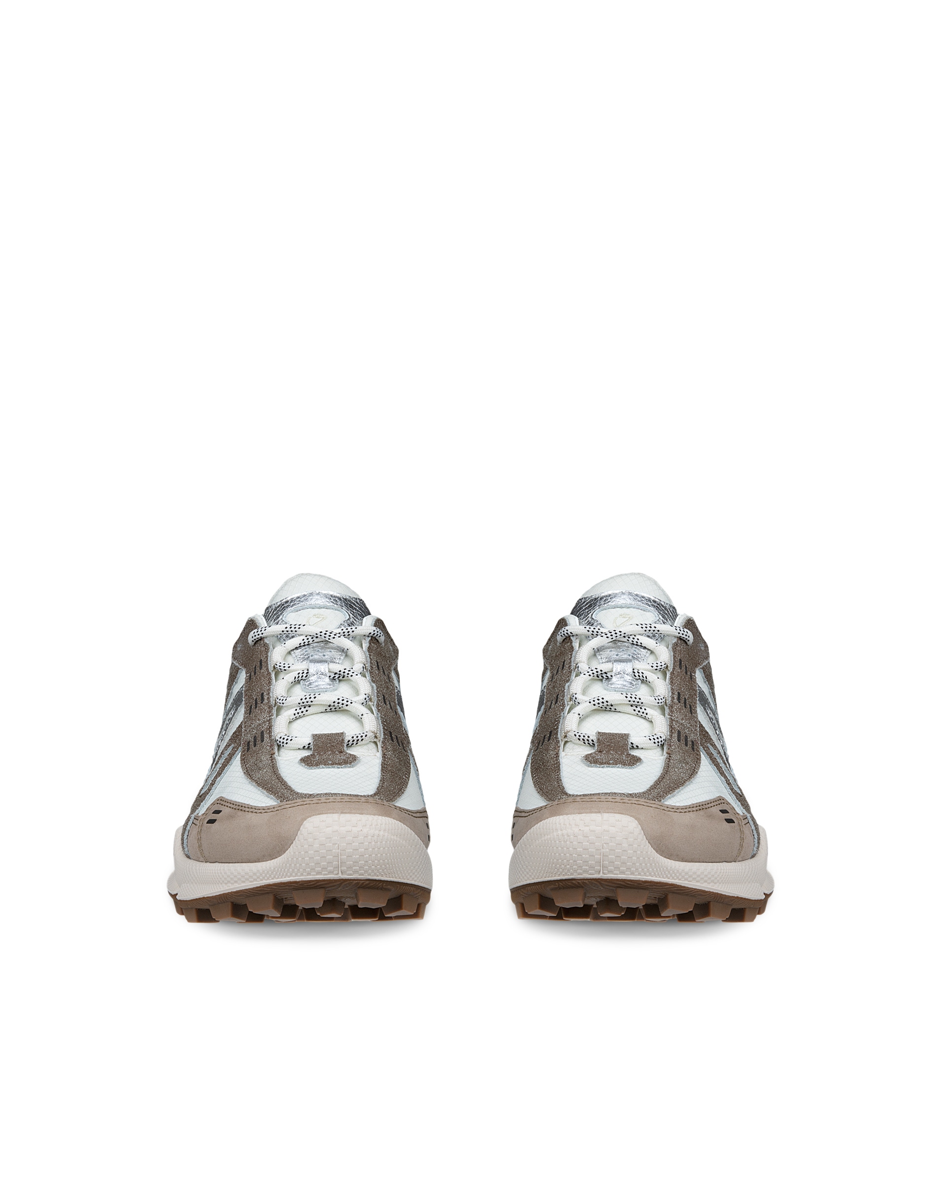 ECCO® BIOM C-Trail baskets de plein air en daim pour femme - Brun - Front pair