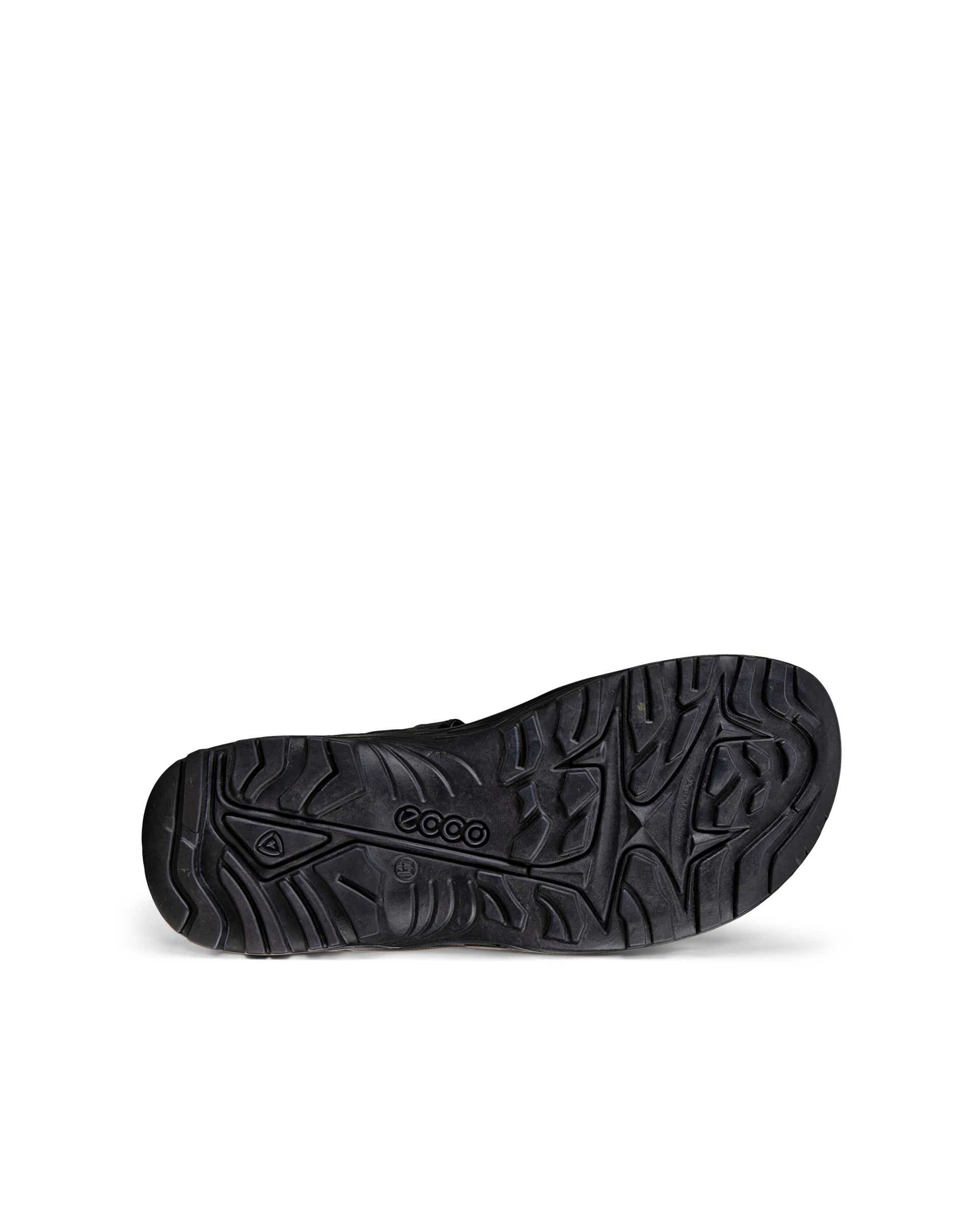 ECCO® OFFROAD sandale de marche en nubuck pour homme - Noir - Sole