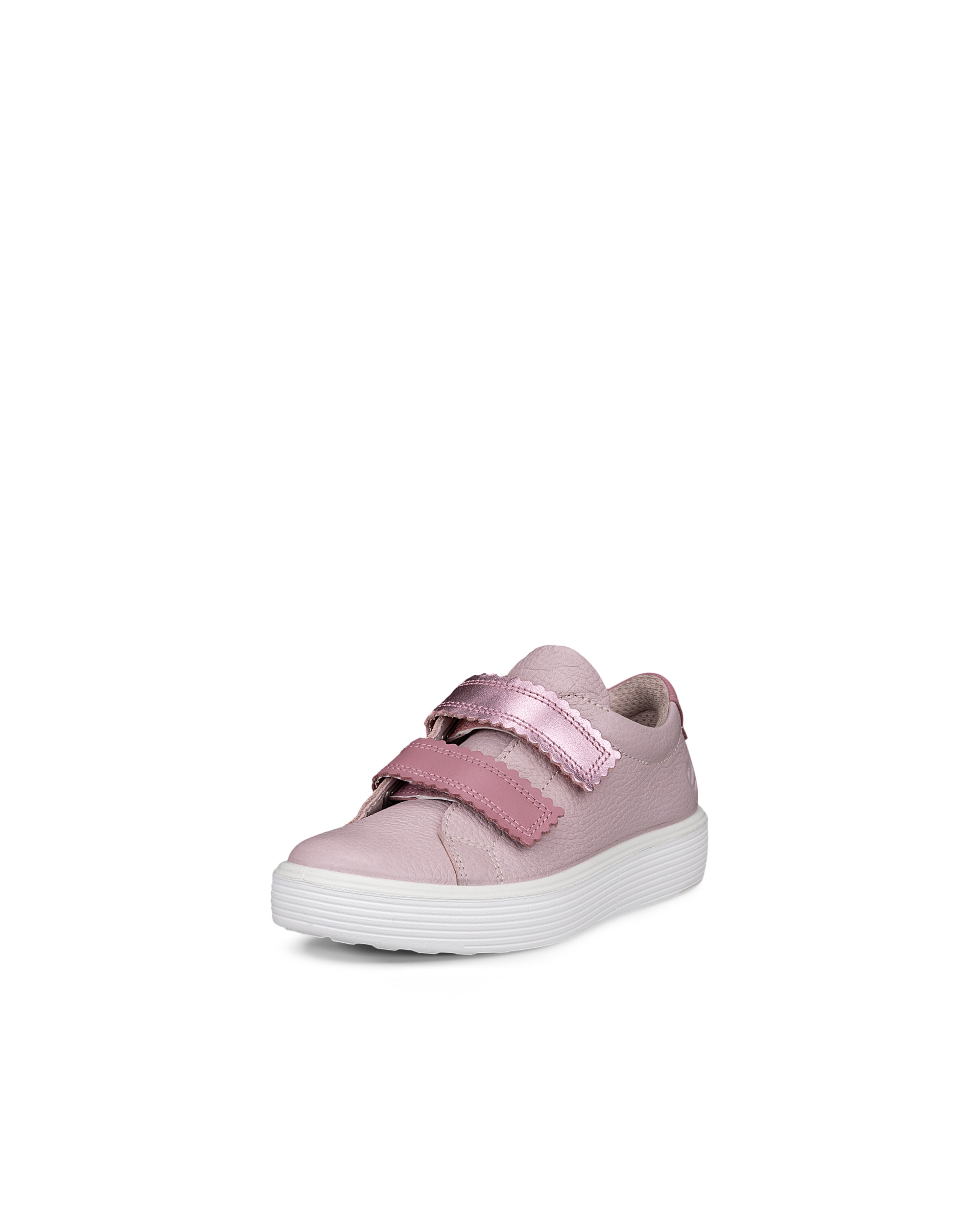 ECCO® SOFT 60 dječje kožne tenisice - Ružičasta - Main