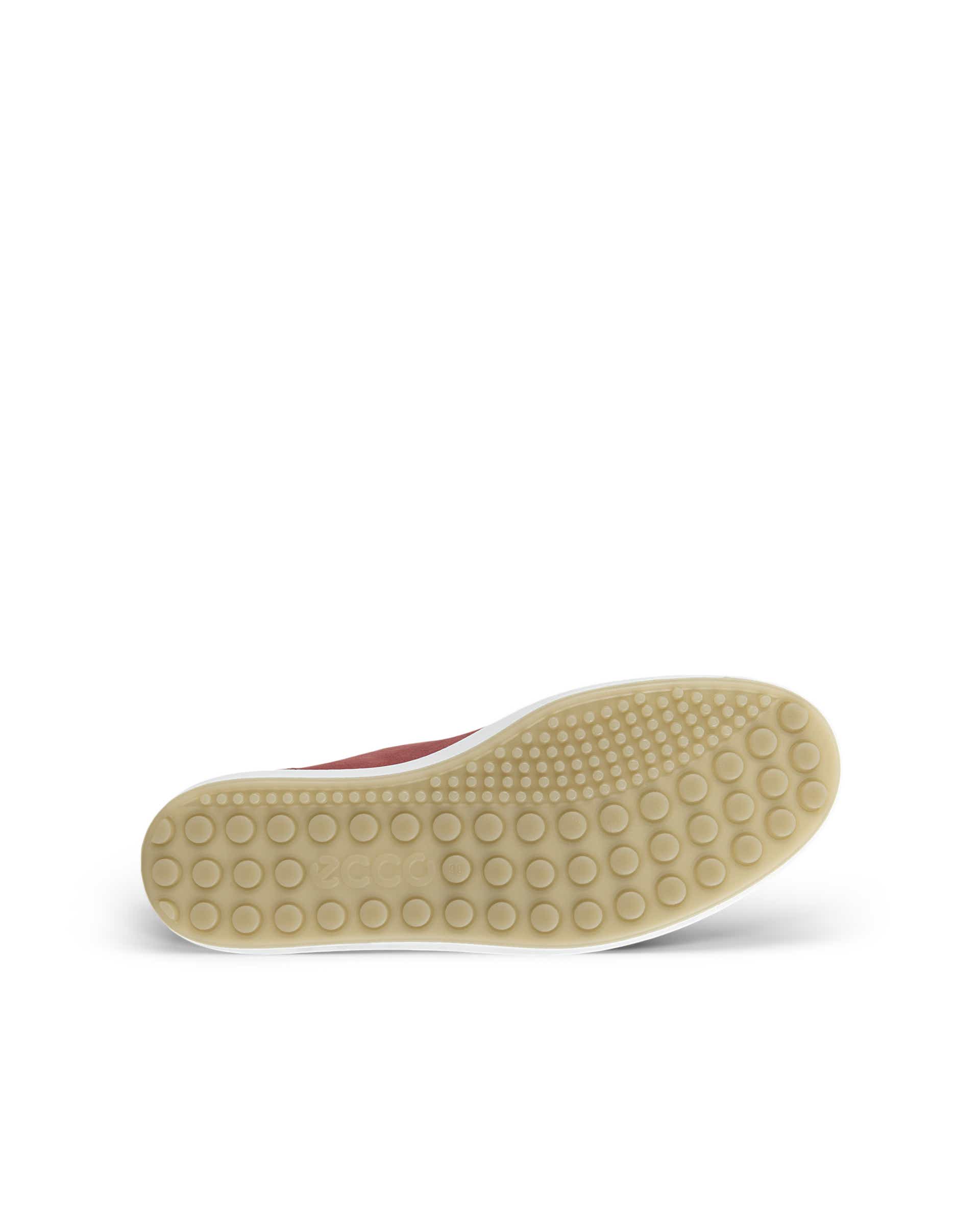 Women's ECCO® Soft 7 Nubuck Sneaker - Red - Sole