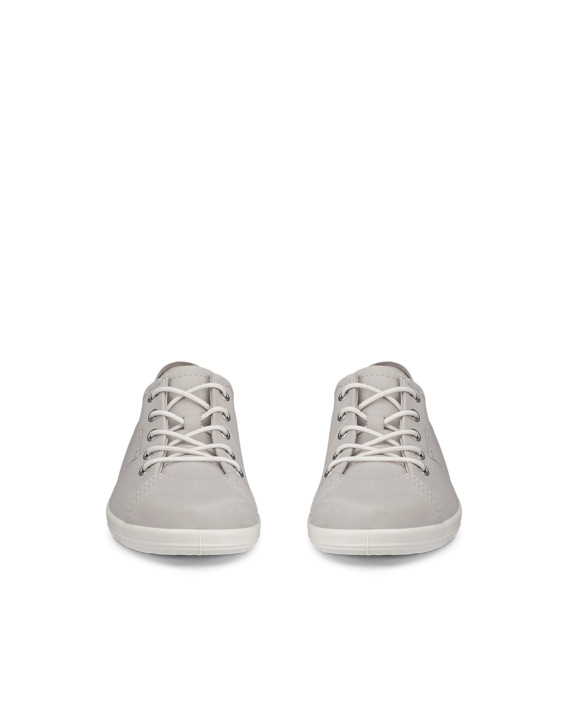 Dámske nubukové tenisky ECCO® Soft 2.0 - Sivá - Front pair
