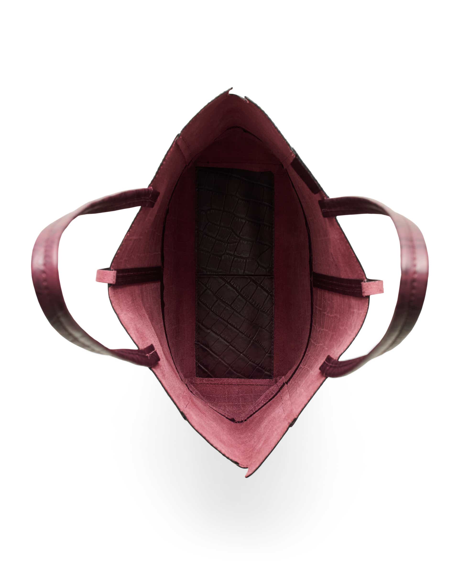 ECCO Aven Tote レザートートバッグ - パープル - Birdeye