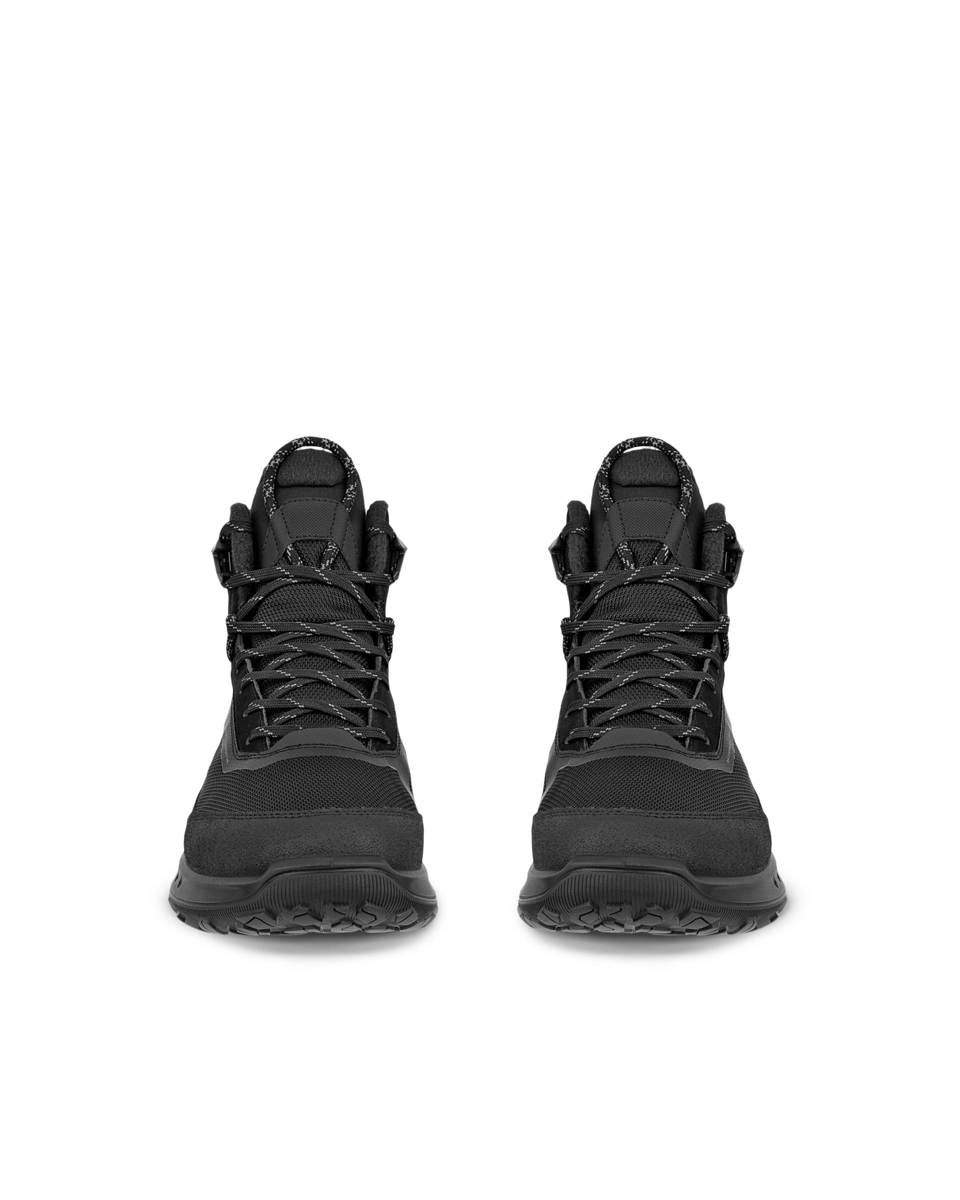 ECCO® ULT-TRN støvler i vandtæt nubuck med snørebånd til damer - Sort - Outside