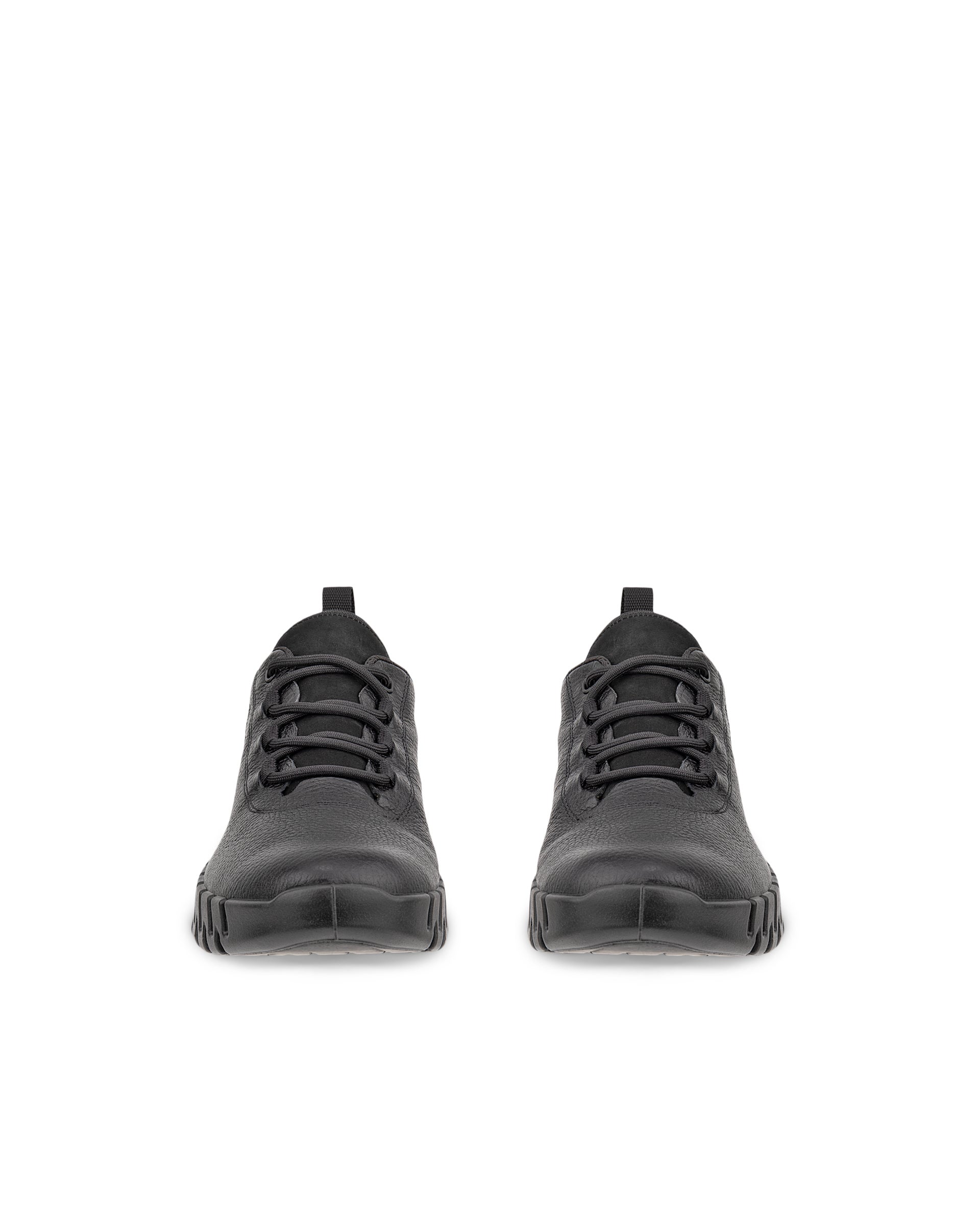Ženski Gore-Tex usnjeni ležerni čevlji ECCO® Gruuv - Črna - Front pair
