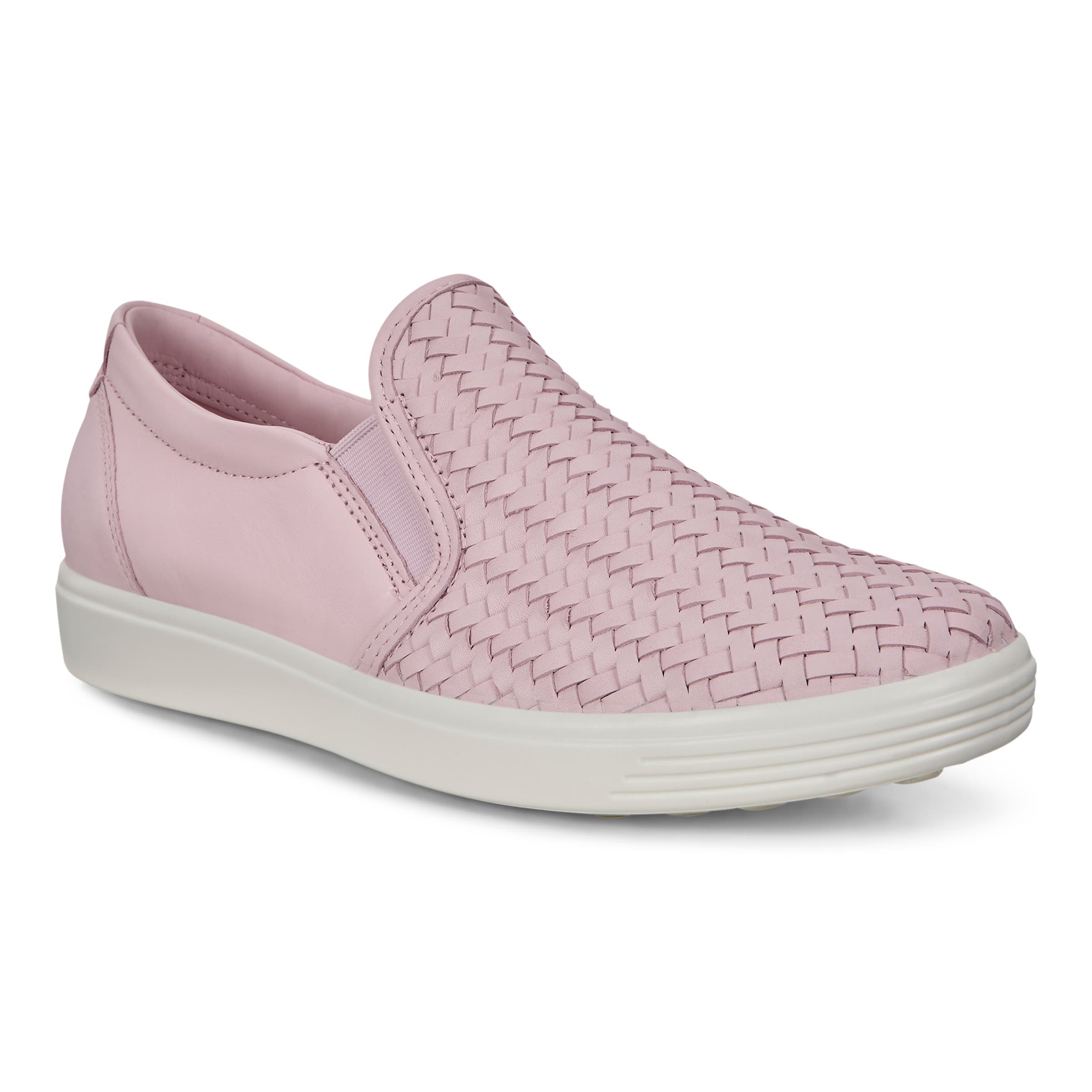 ECCO Women's Soft 7 Slip-On Sneakers - Pink - Main