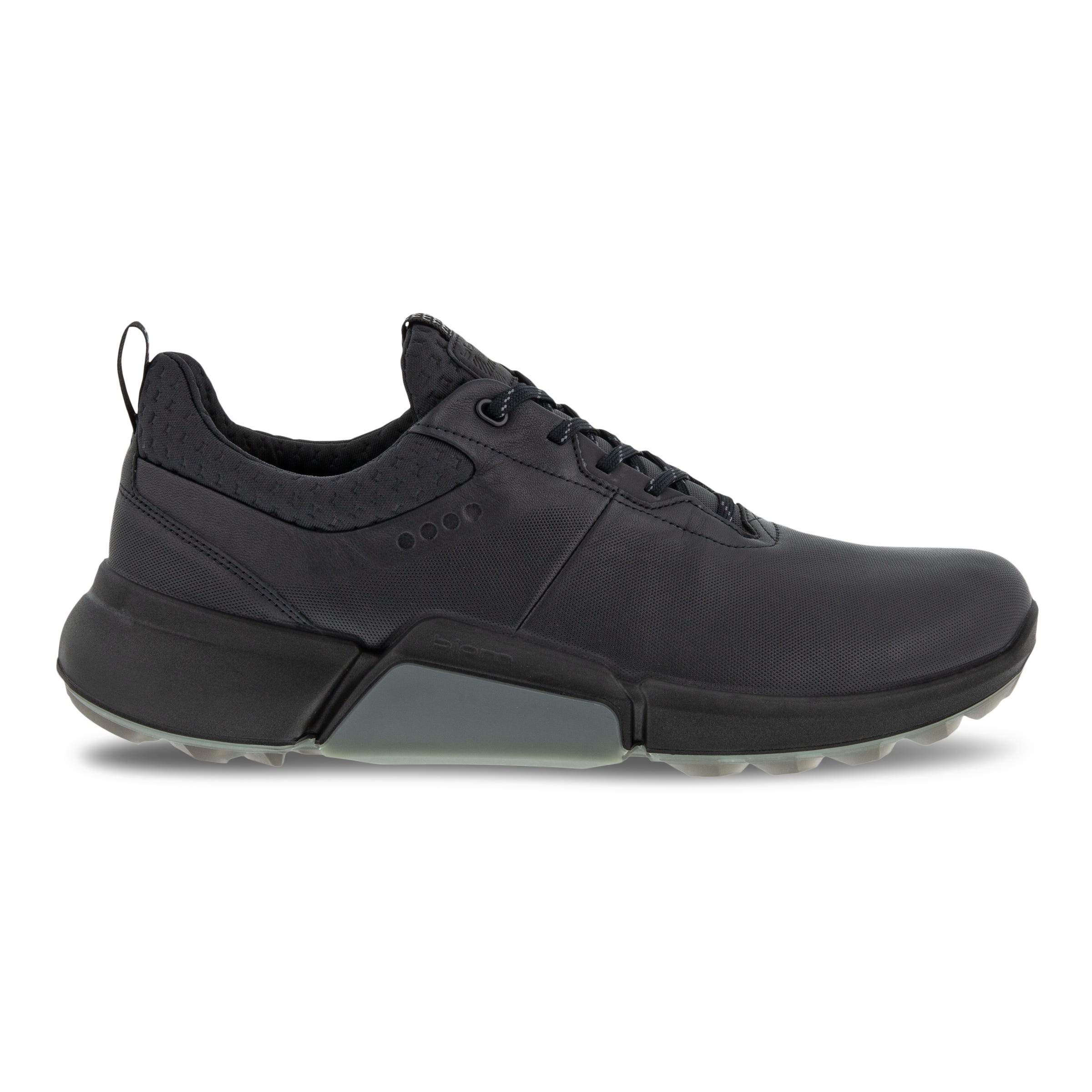 Men's ECCO® Golf BIOM H4 Leather Gore-Tex Shoe - Black - Outside
