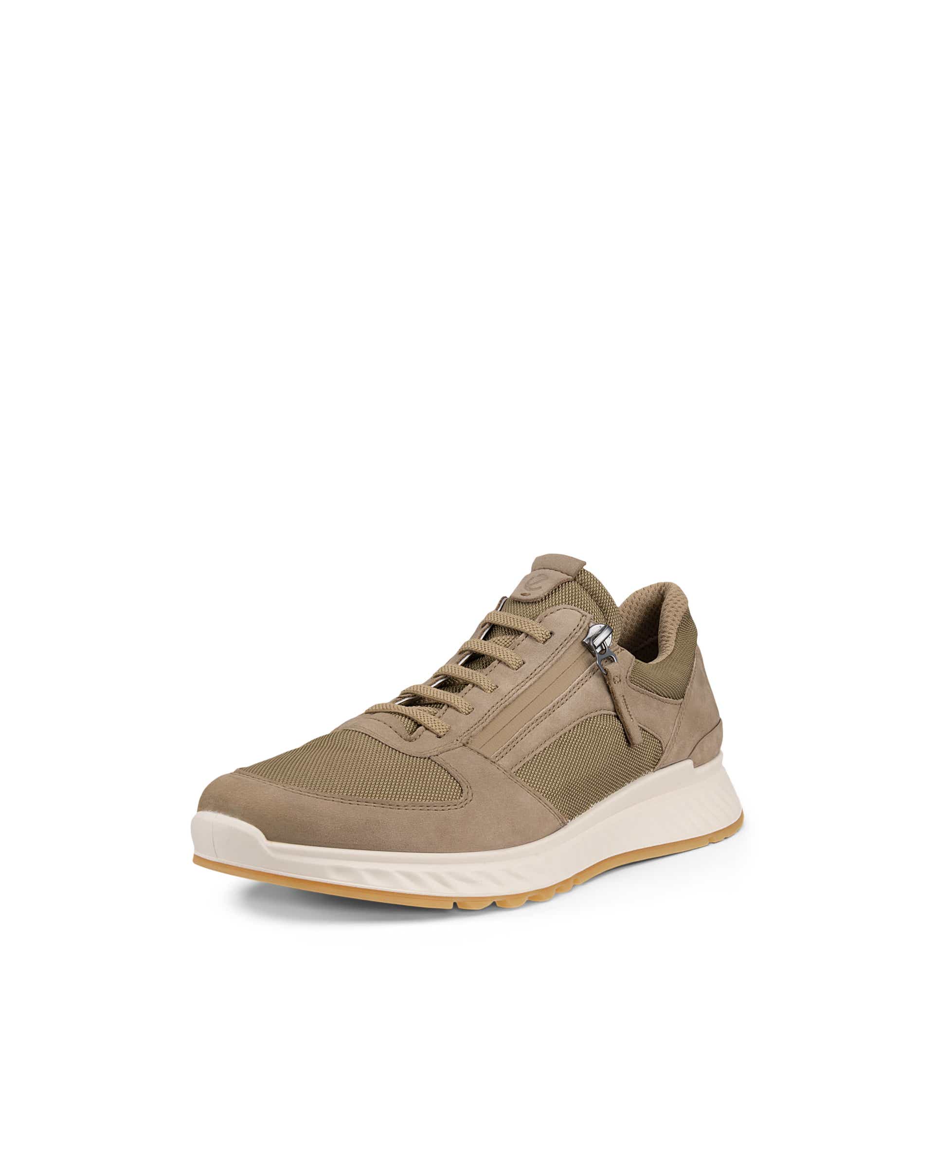 ECCO® Exostride Dames nubuck sneaker - Bruin - Main