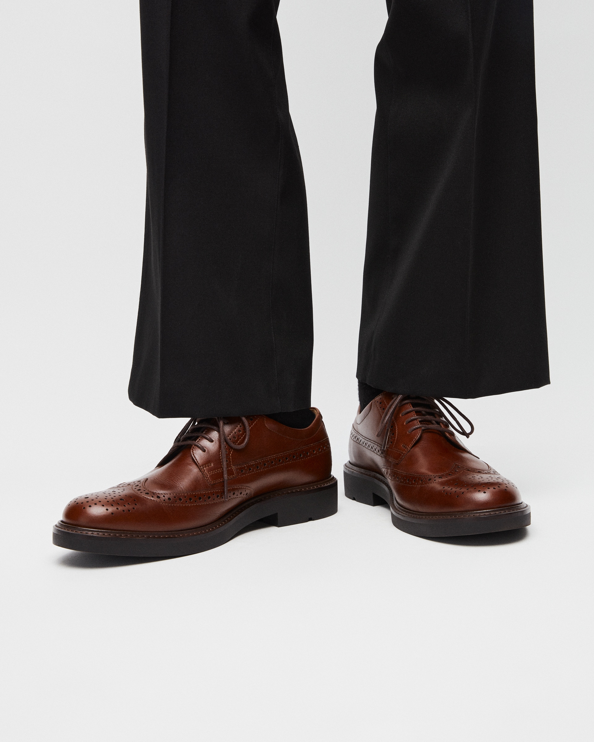 ECCO® Metropole London richelieu cuir pour homme - Brun - Lifestyle image-1
