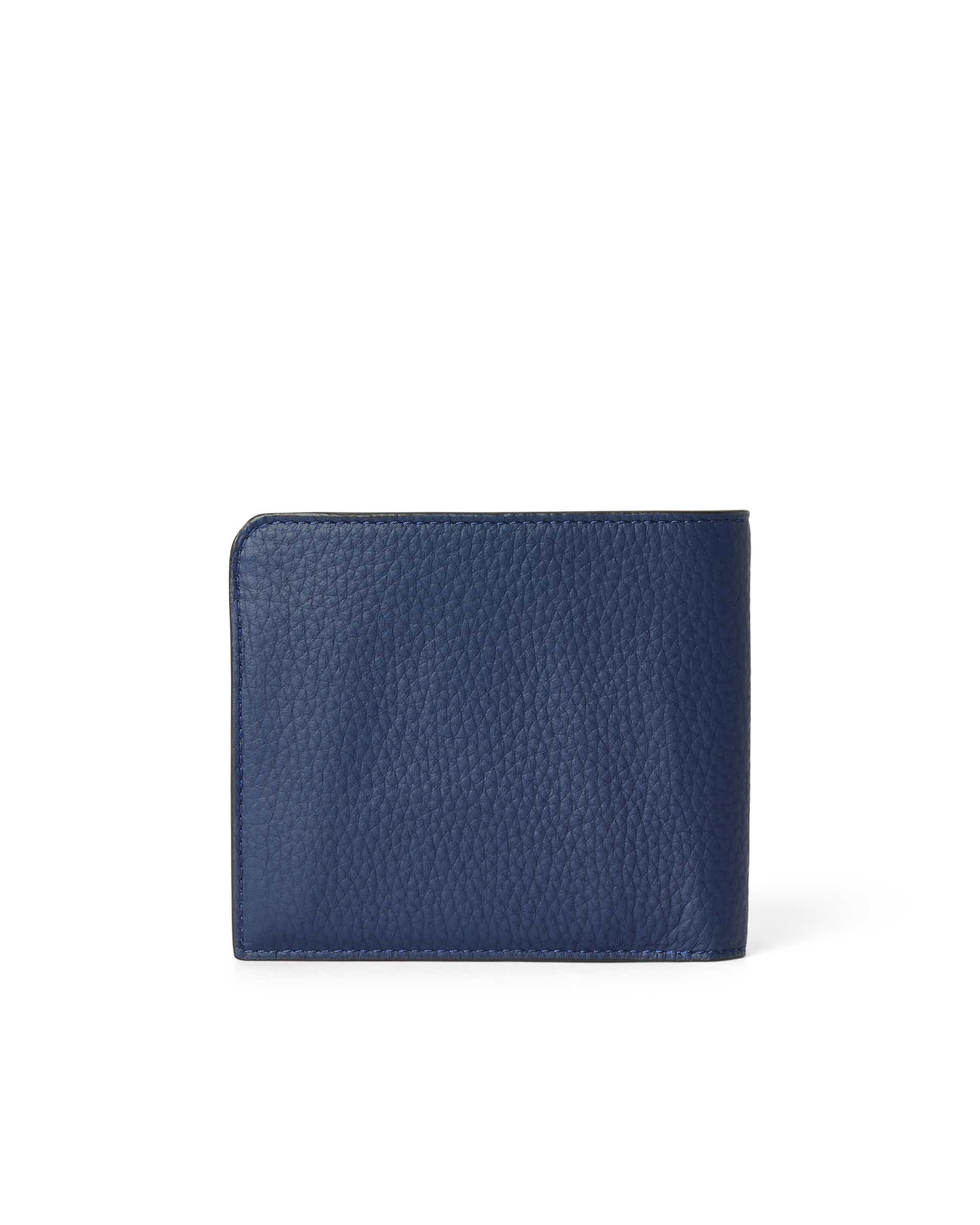 Kožená peněženka ECCO® Wallet - Modrá - Back
