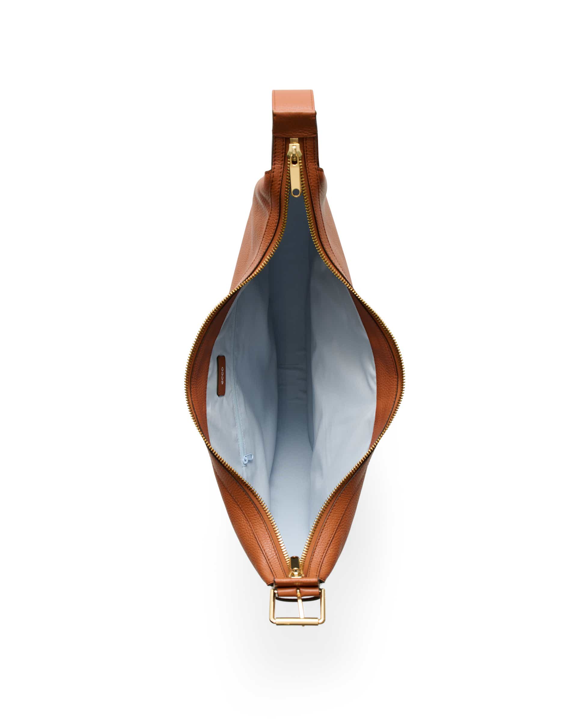 Skórzana torba hobo ECCO® Fortune Bag - Brązowy - Birdeye