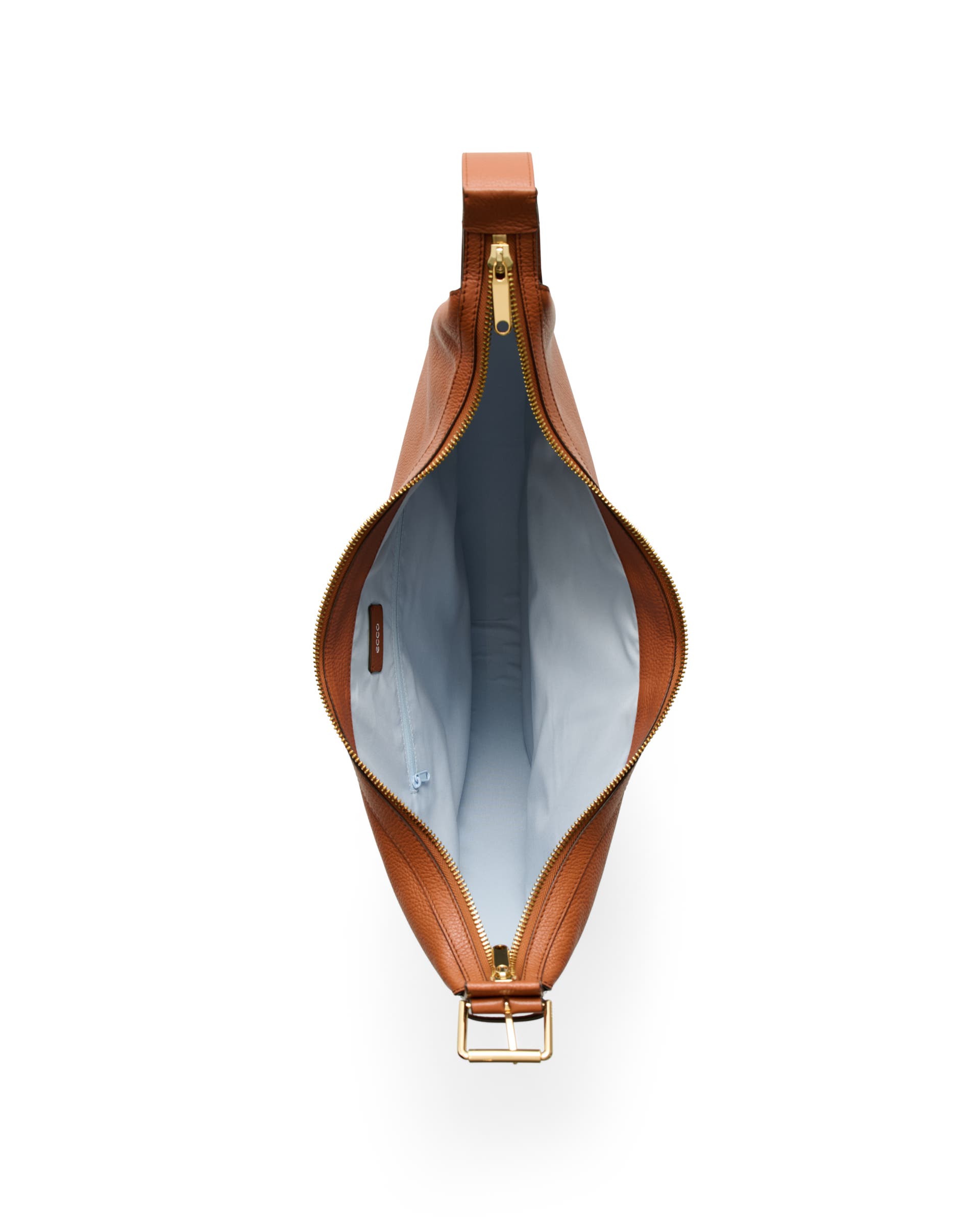 Skórzana torba hobo ECCO® Fortune Bag - Brązowy - Birdeye