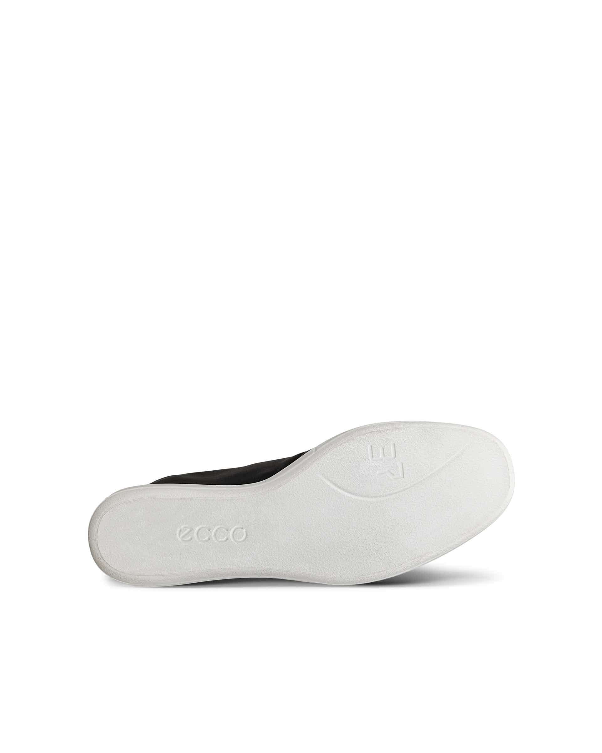 Dámska kožená šnúrovacia obuv ECCO® Simpil - Čierna - Sole